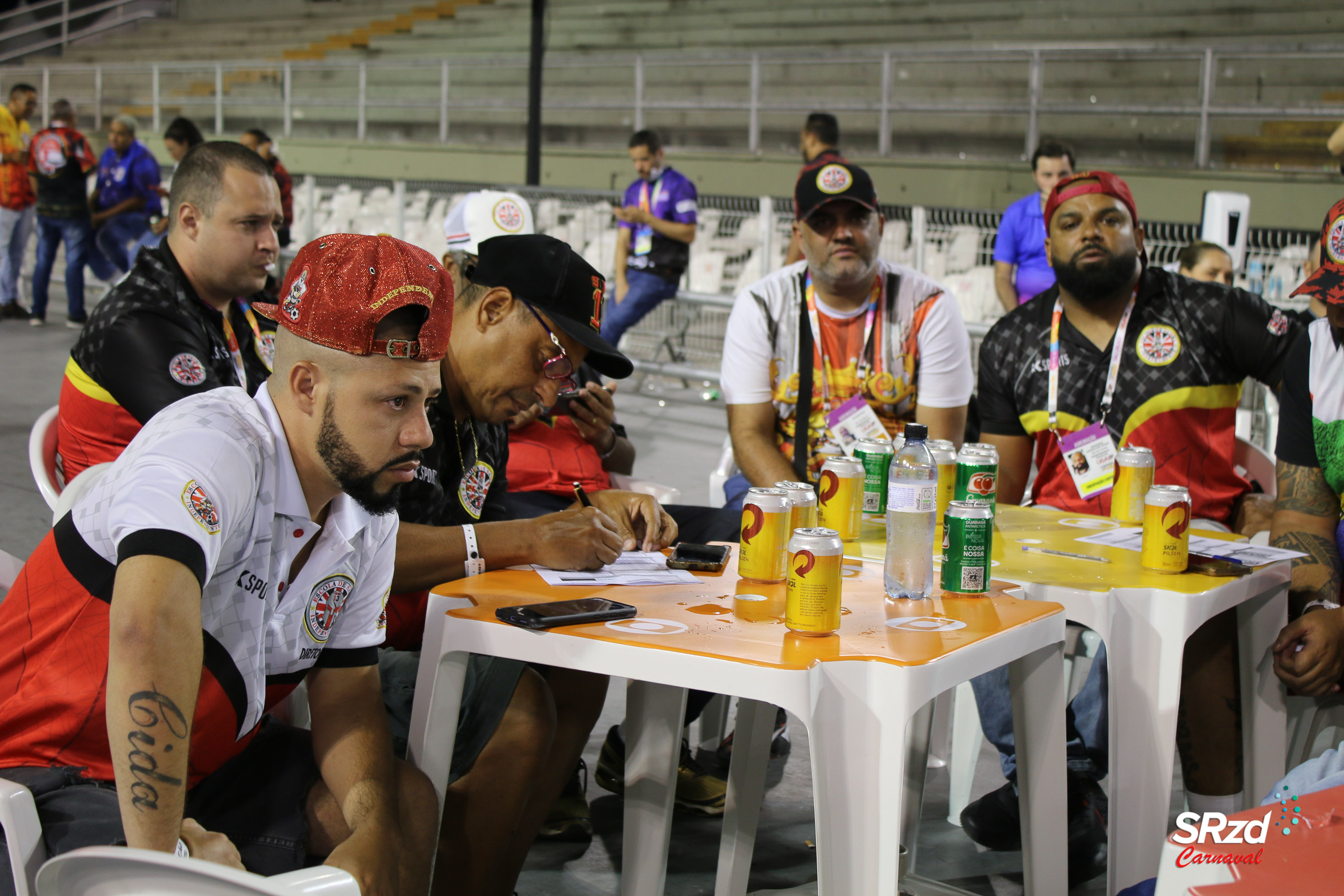 Apuração do Carnaval de São Paulo 2022. Foto: Kaique Zurk/SRzd