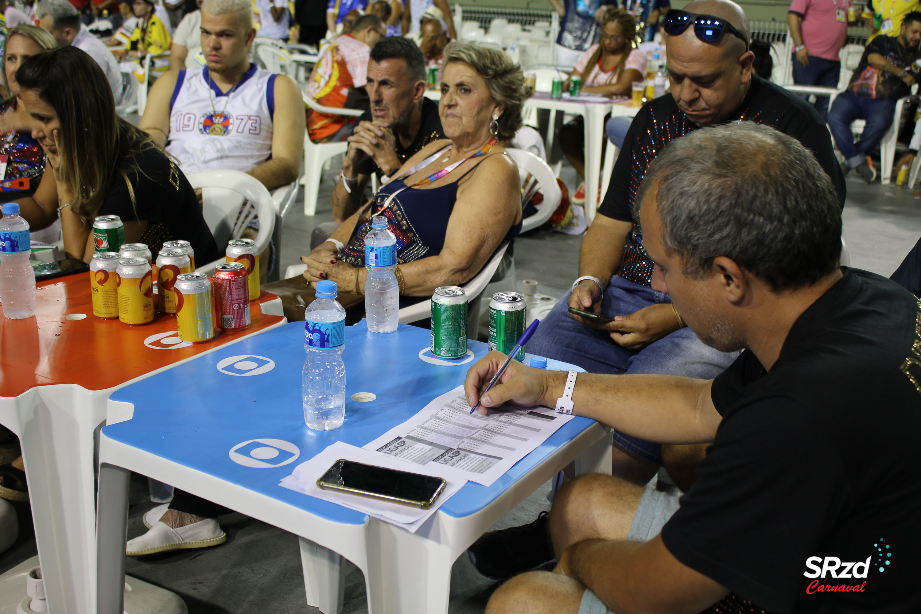 Apuração do Carnaval de São Paulo 2022. Foto: Kaique Zurk/SRzd