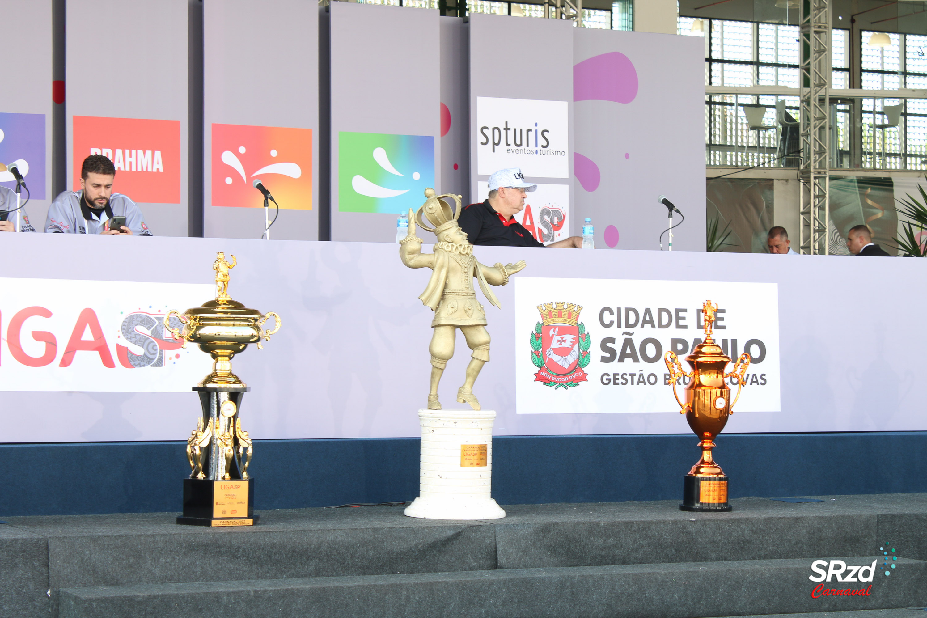 Apuração do Carnaval de São Paulo 2022. Foto: Kaique Zurk/SRzd