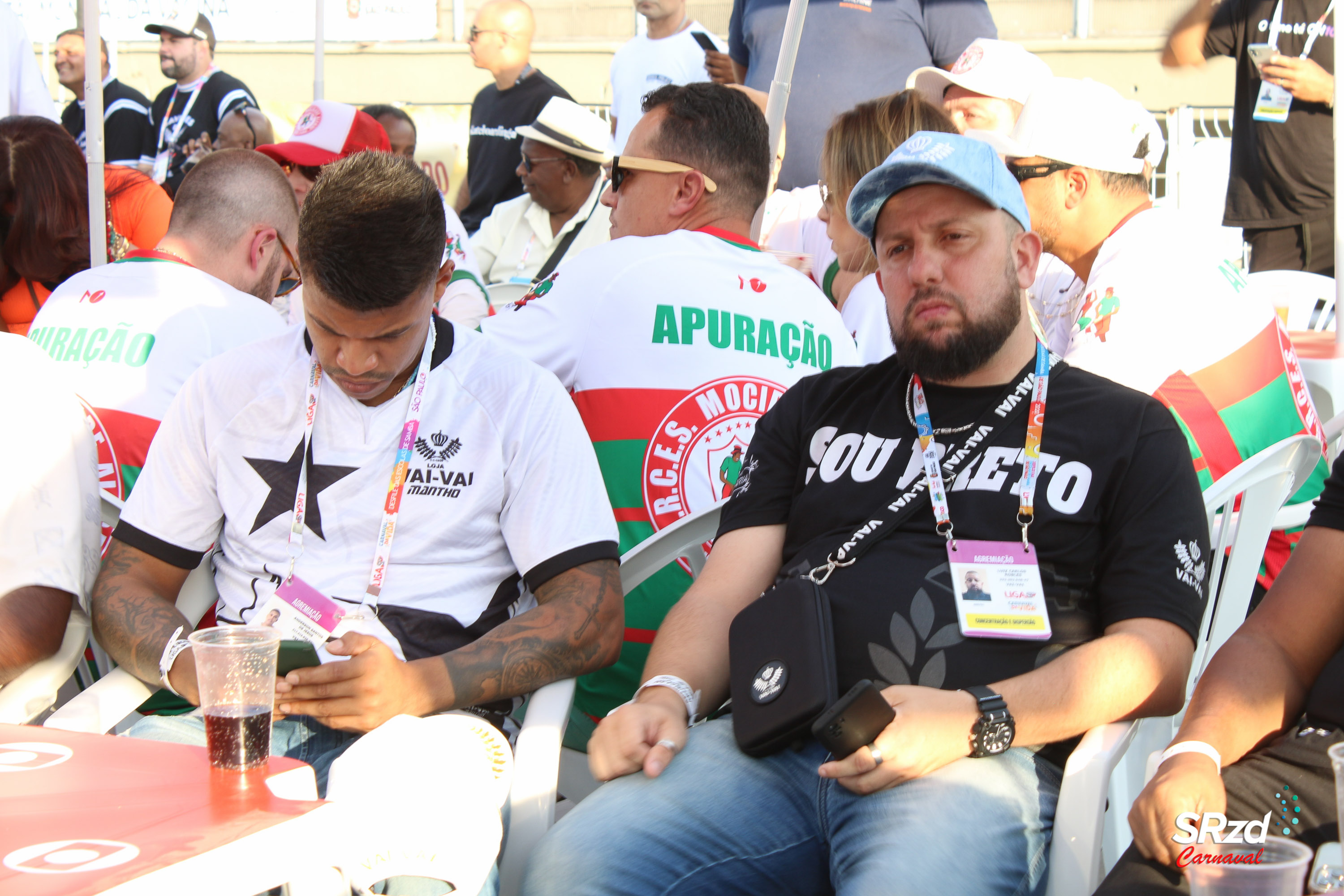 Apuração do Carnaval de São Paulo 2022. Foto: Kaique Zurk/SRzd