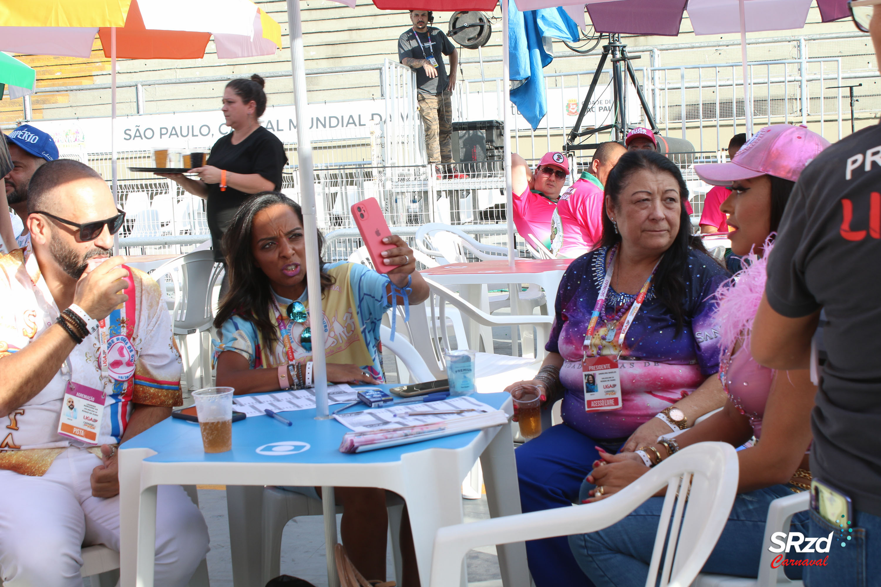 Apuração do Carnaval de São Paulo 2022. Foto: Kaique Zurk/SRzd