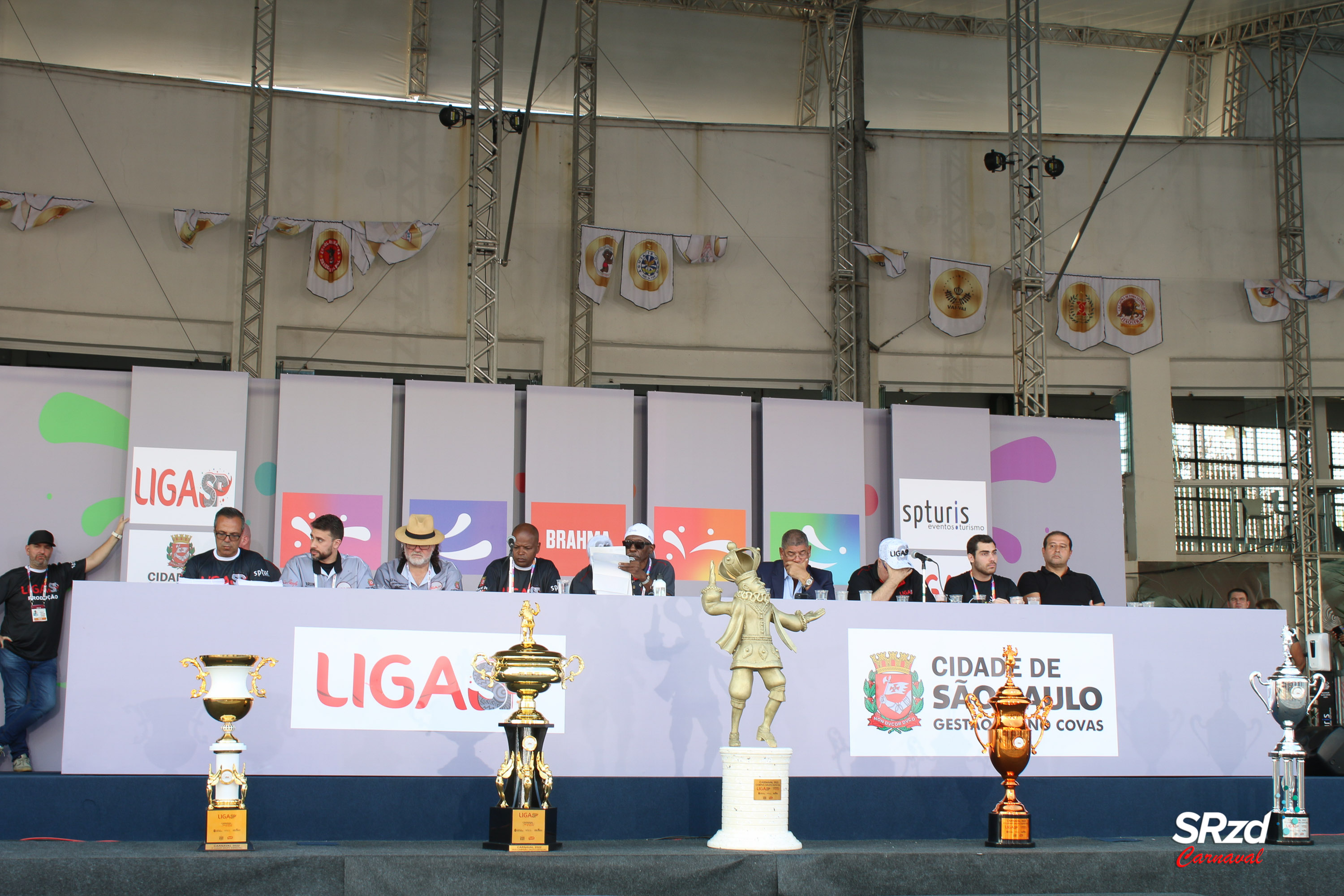 Apuração do Carnaval de São Paulo 2022. Foto: Kaique Zurk/SRzd