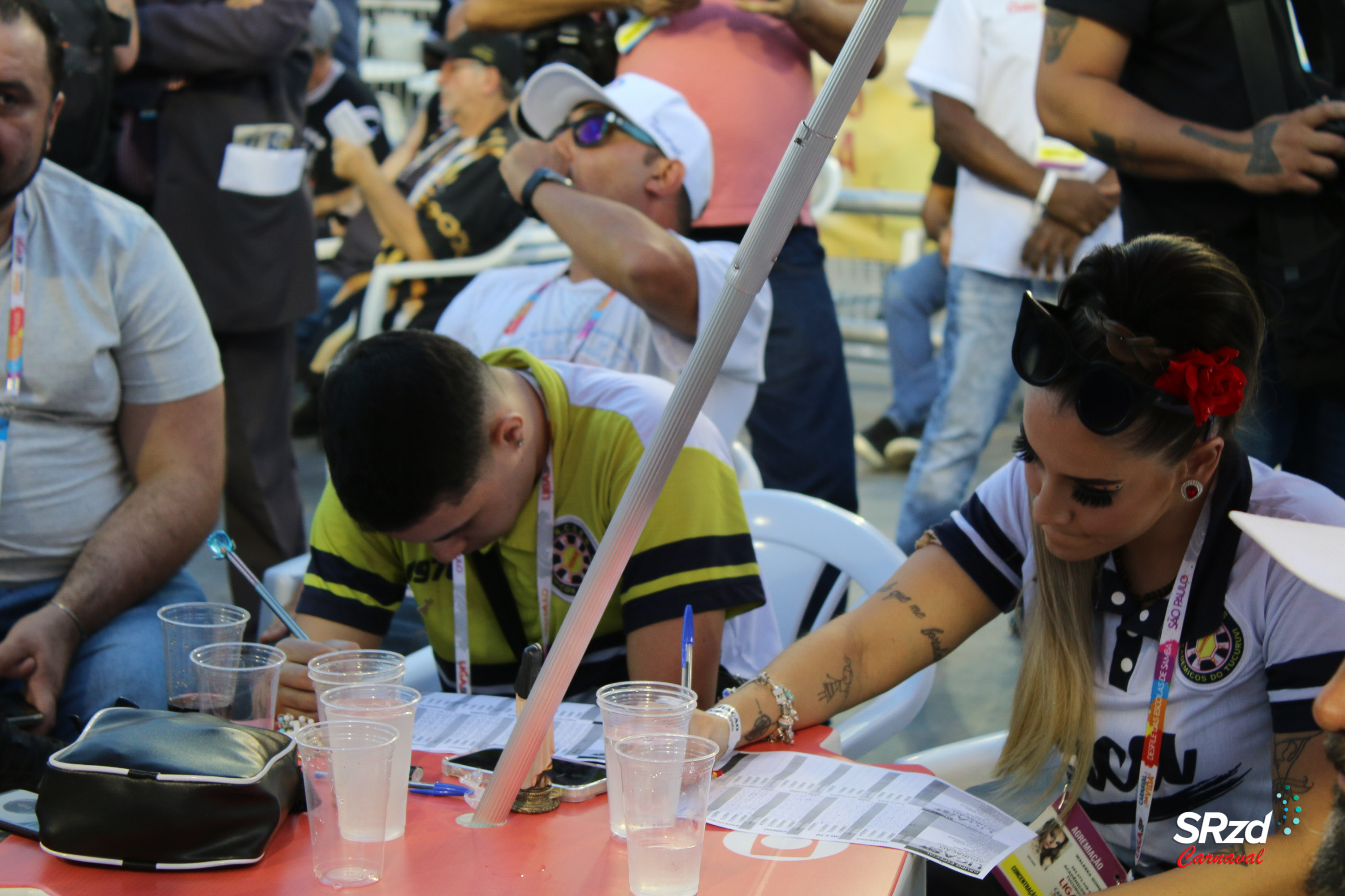 Apuração do Carnaval de São Paulo 2022. Foto: Kaique Zurk/SRzd