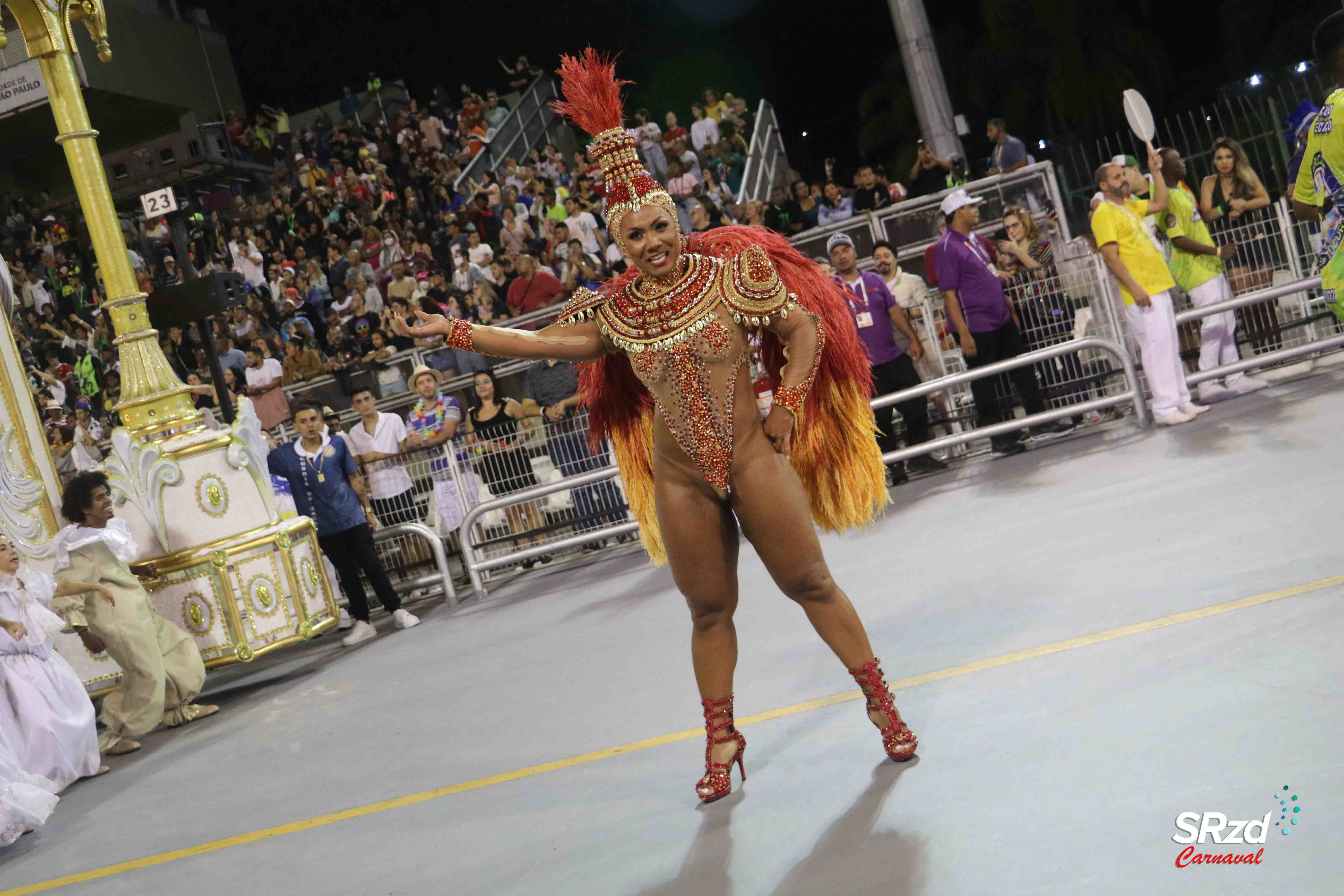 Desfile 2022 da Acadêmicos do Tucuruvi. Foto: Fausto D’Império/SRzd