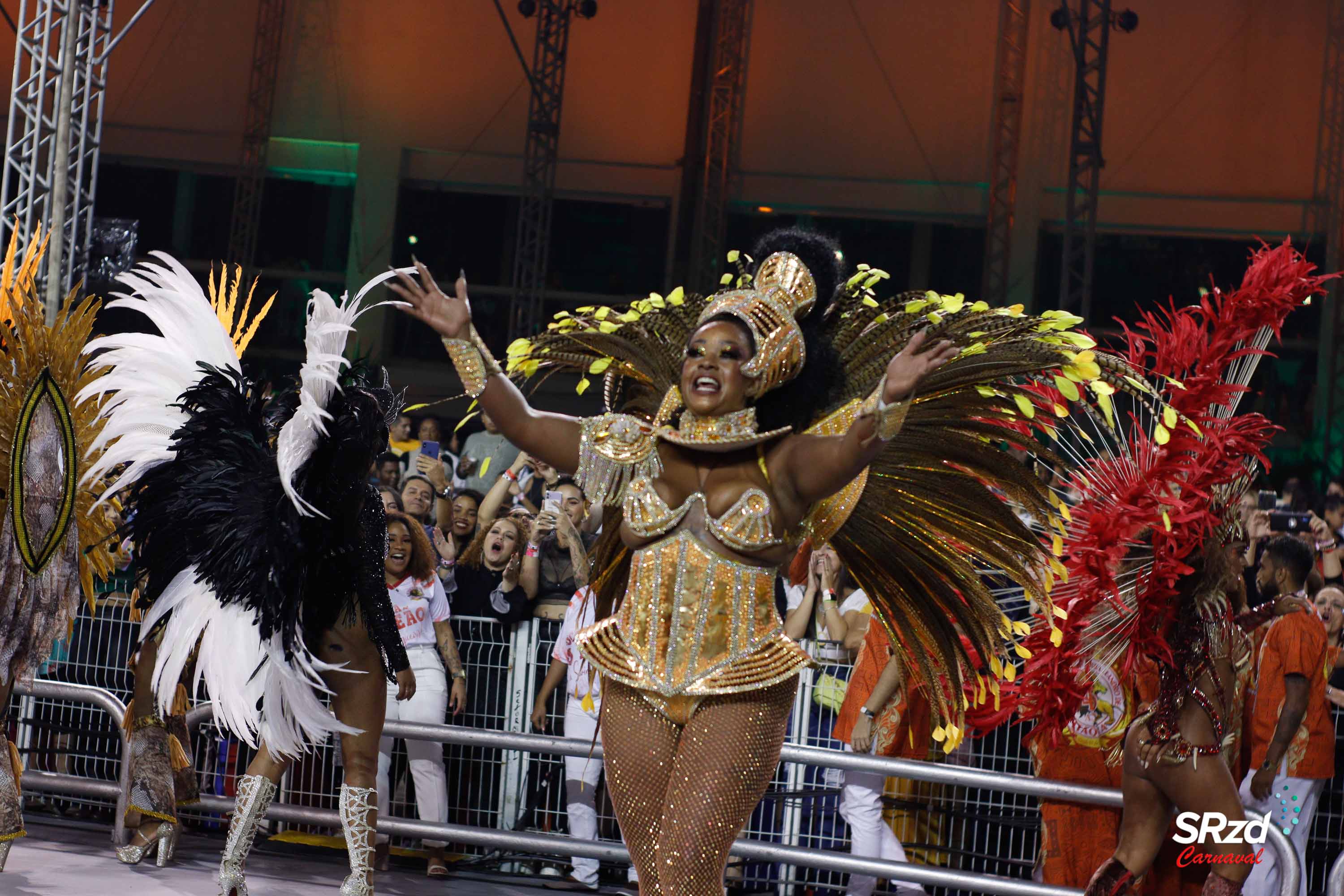 Desfile 2022 da Leandro de Itaquera. Foto: Bruno Giannelli/SRzd