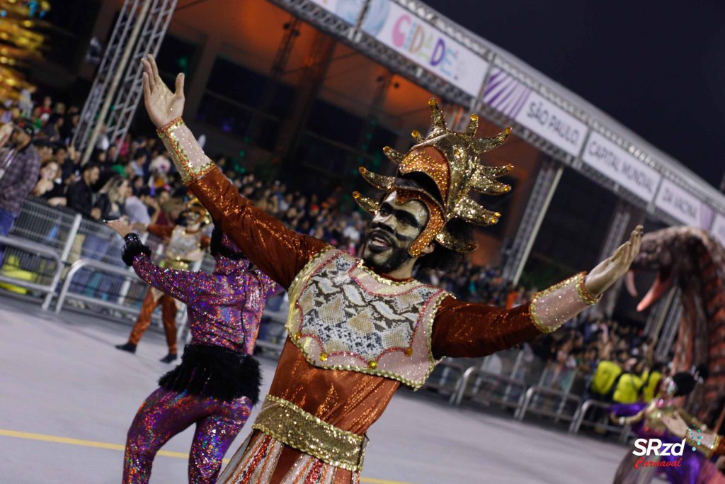 Desfile 2022 da Leandro de Itaquera. Foto: Bruno Giannelli/SRzd