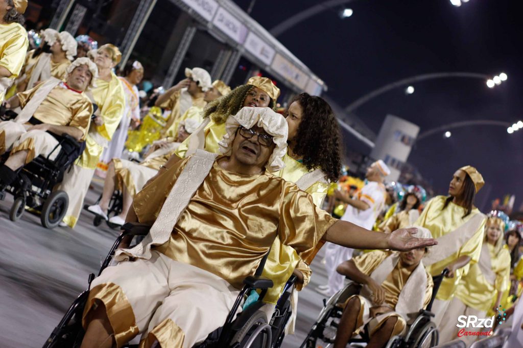 Desfile 2022 da Leandro de Itaquera. Foto: Bruno Giannelli/SRzd