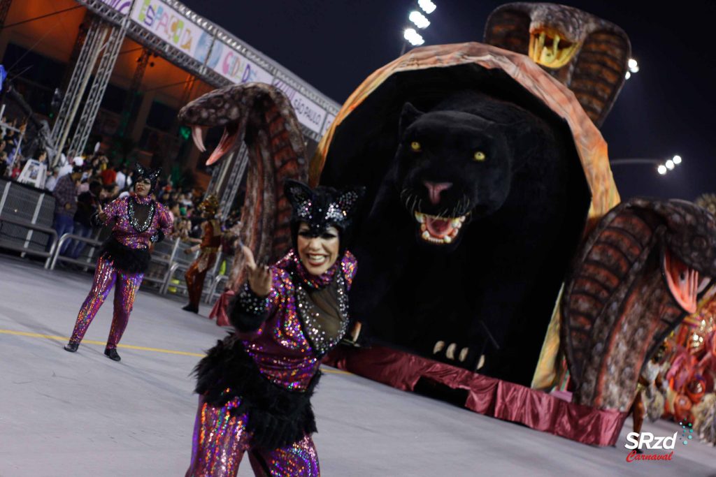 Desfile 2022 da Leandro de Itaquera. Foto: Bruno Giannelli/SRzd