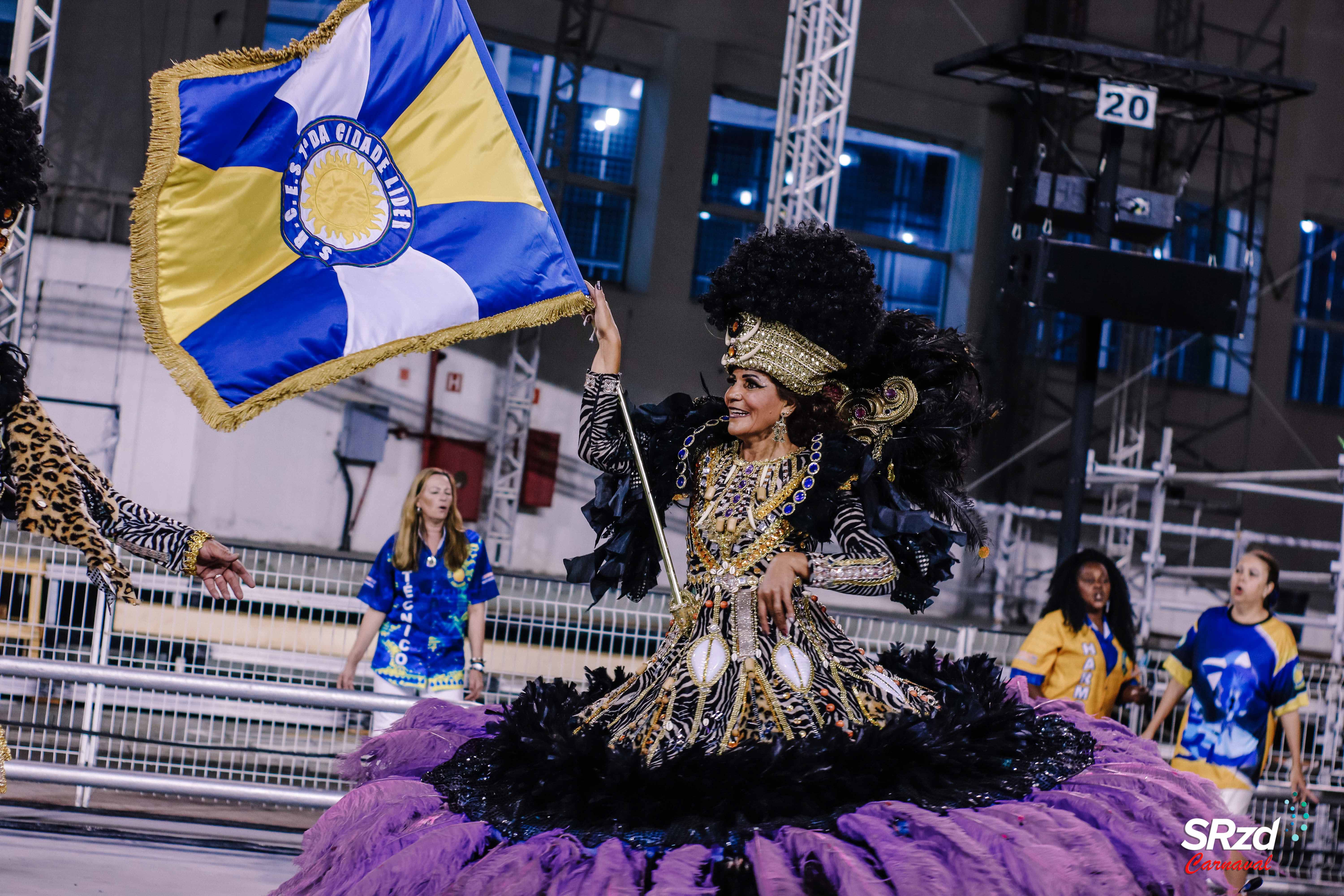 Desfile 2022 da Primeira da Cidade Líder. Foto: Bruno Giannelli/SRzd