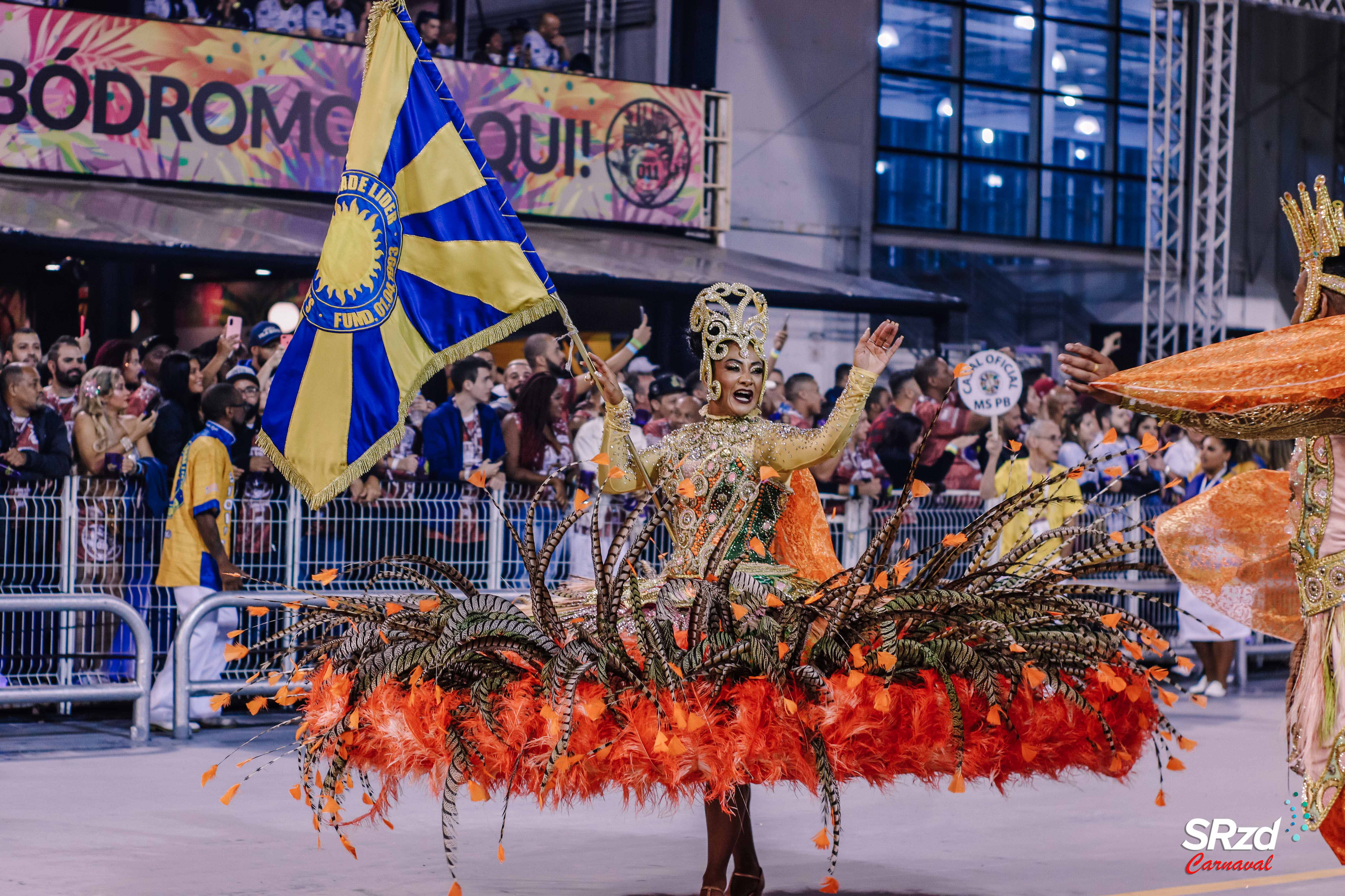 Desfile 2022 da Primeira da Cidade Líder. Foto: Bruno Giannelli/SRzd