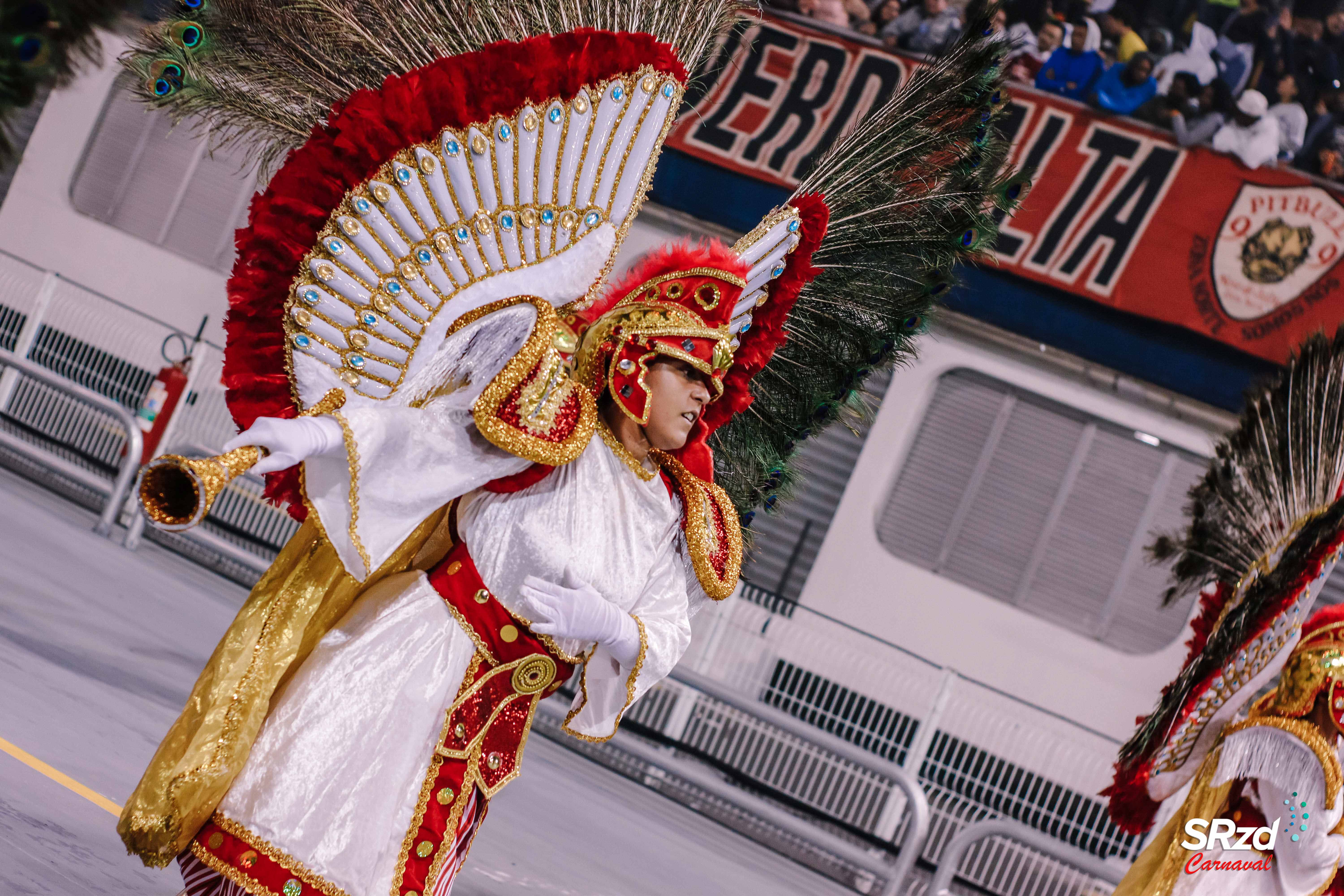 Desfile 2022 da Torcida Jovem. Foto: Bruno Giannelli/SRzd