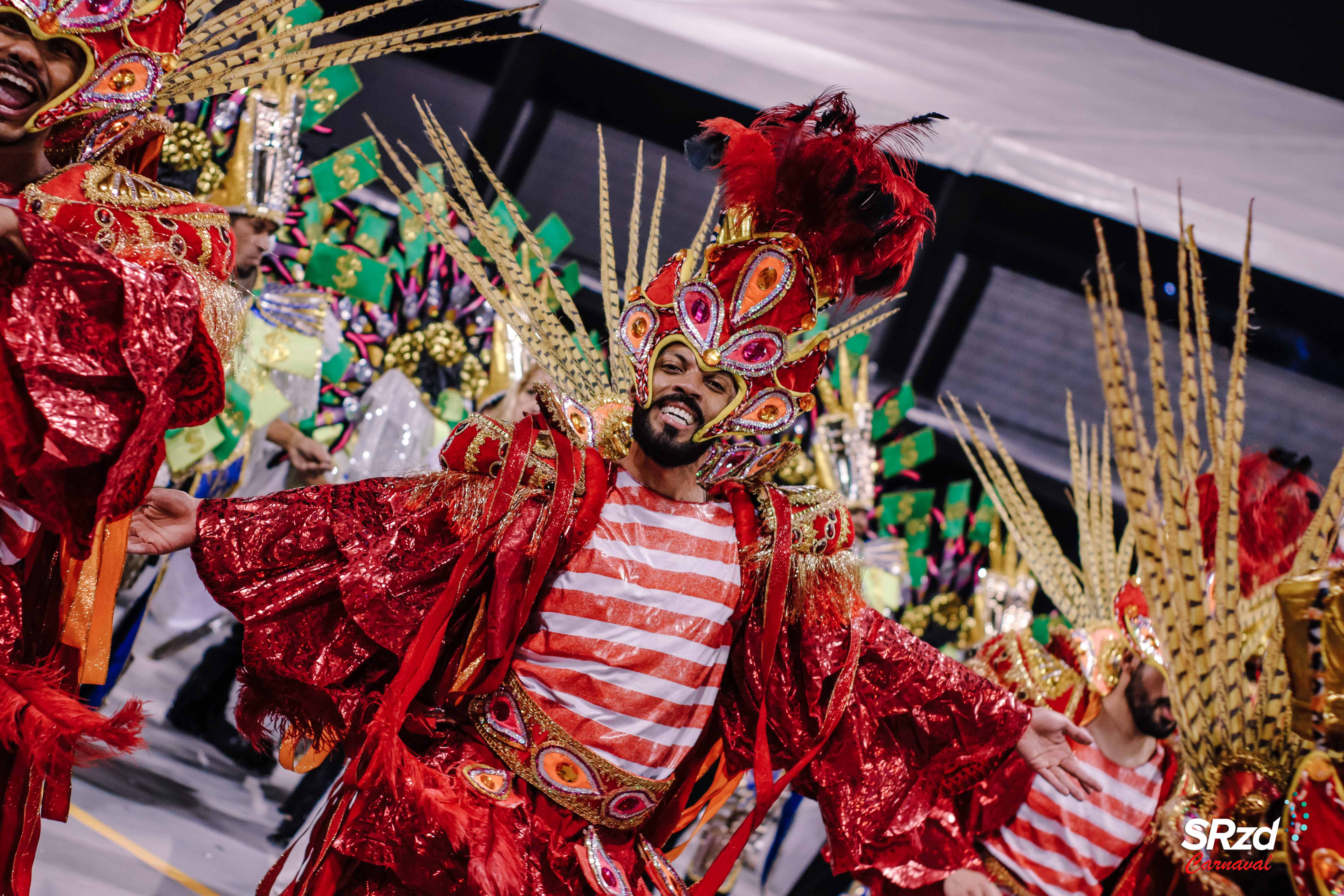 Desfile 2022 da Torcida Jovem. Foto: Bruno Giannelli/SRzd