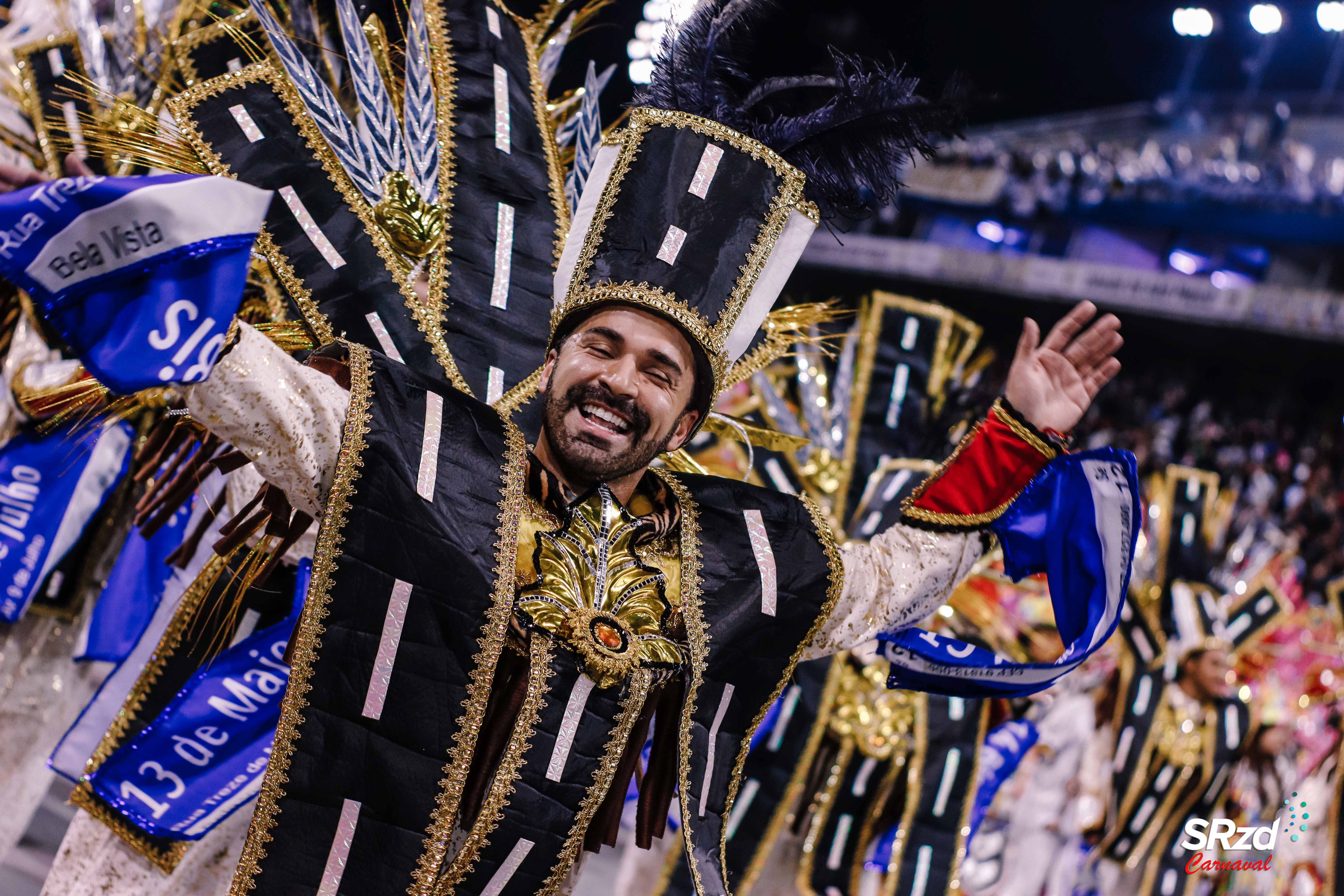 Desfile 2022 da Torcida Jovem. Foto: Bruno Giannelli/SRzd