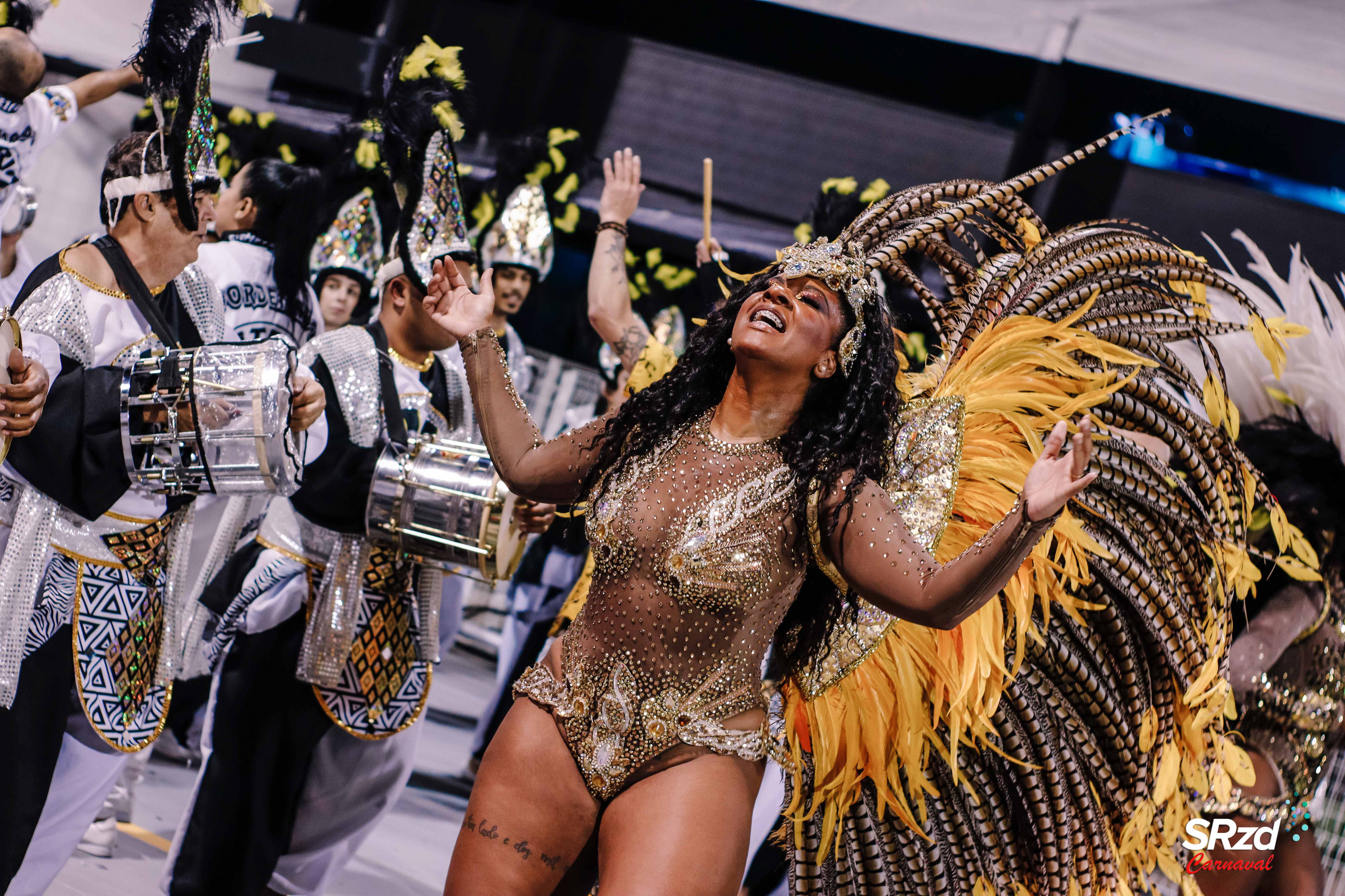 Desfile 2022 da Torcida Jovem. Foto: Bruno Giannelli/SRzd