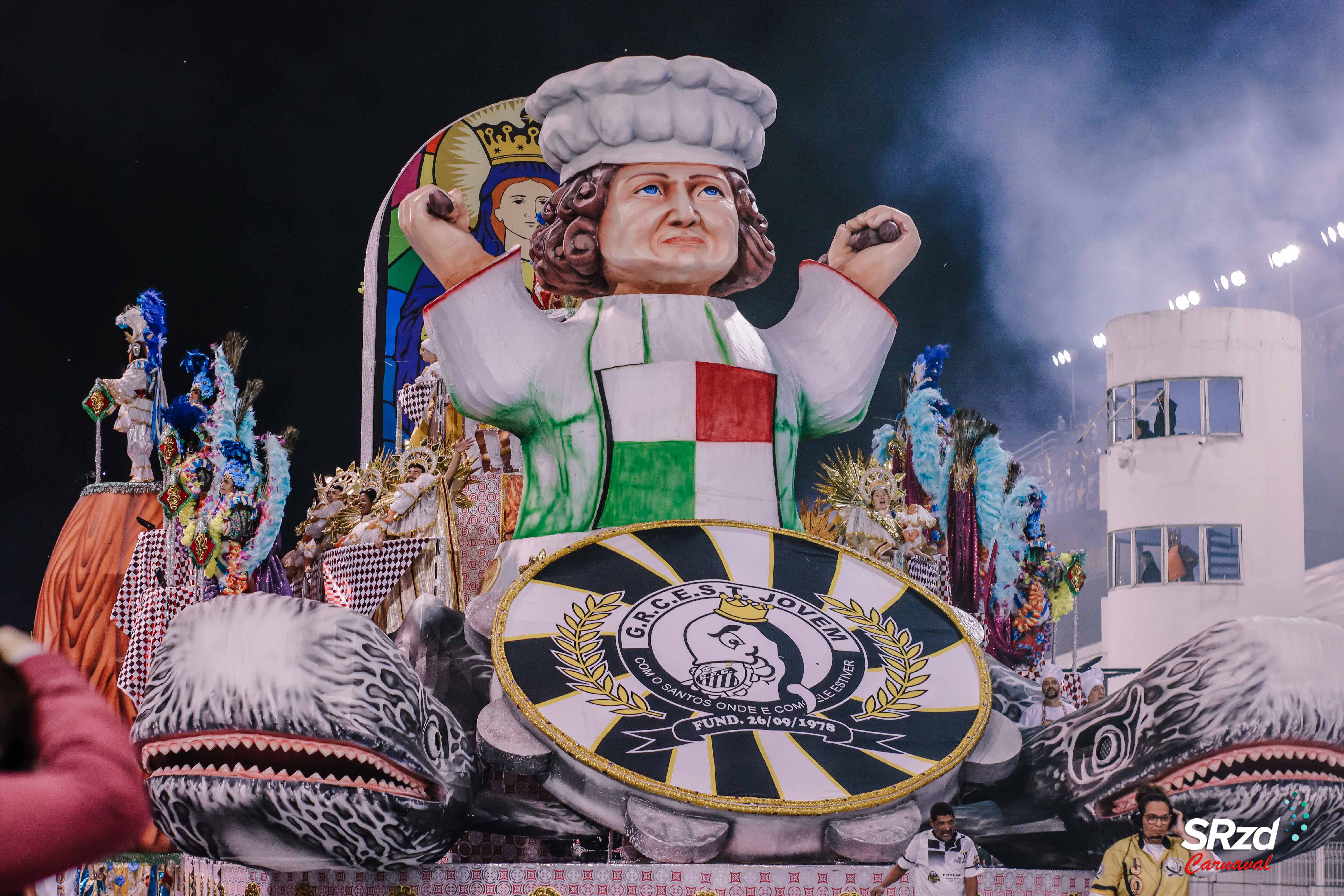 Desfile 2022 da Torcida Jovem. Foto: Bruno Giannelli/SRzd