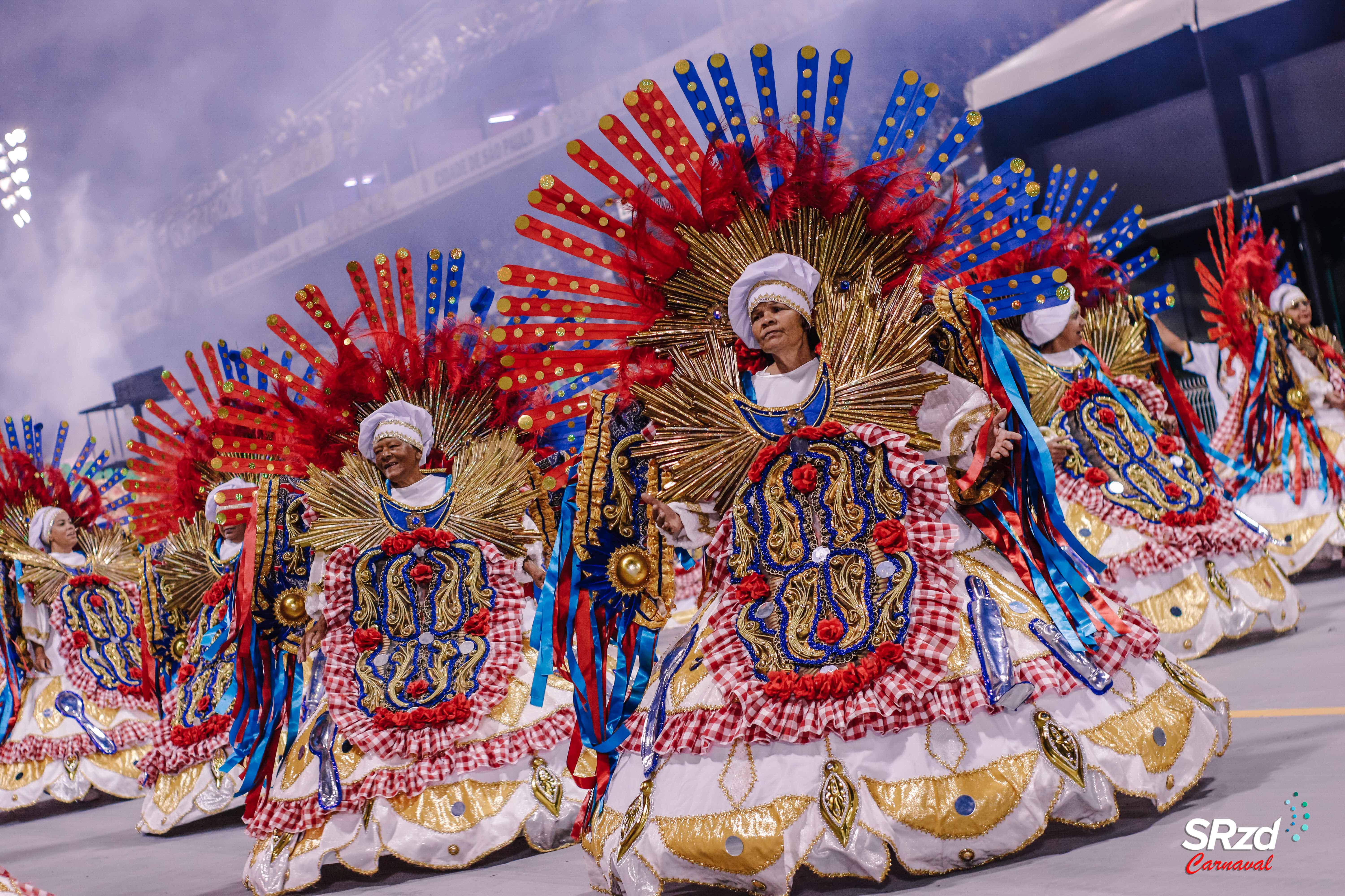 Desfile 2022 da Torcida Jovem. Foto: Bruno Giannelli/SRzd