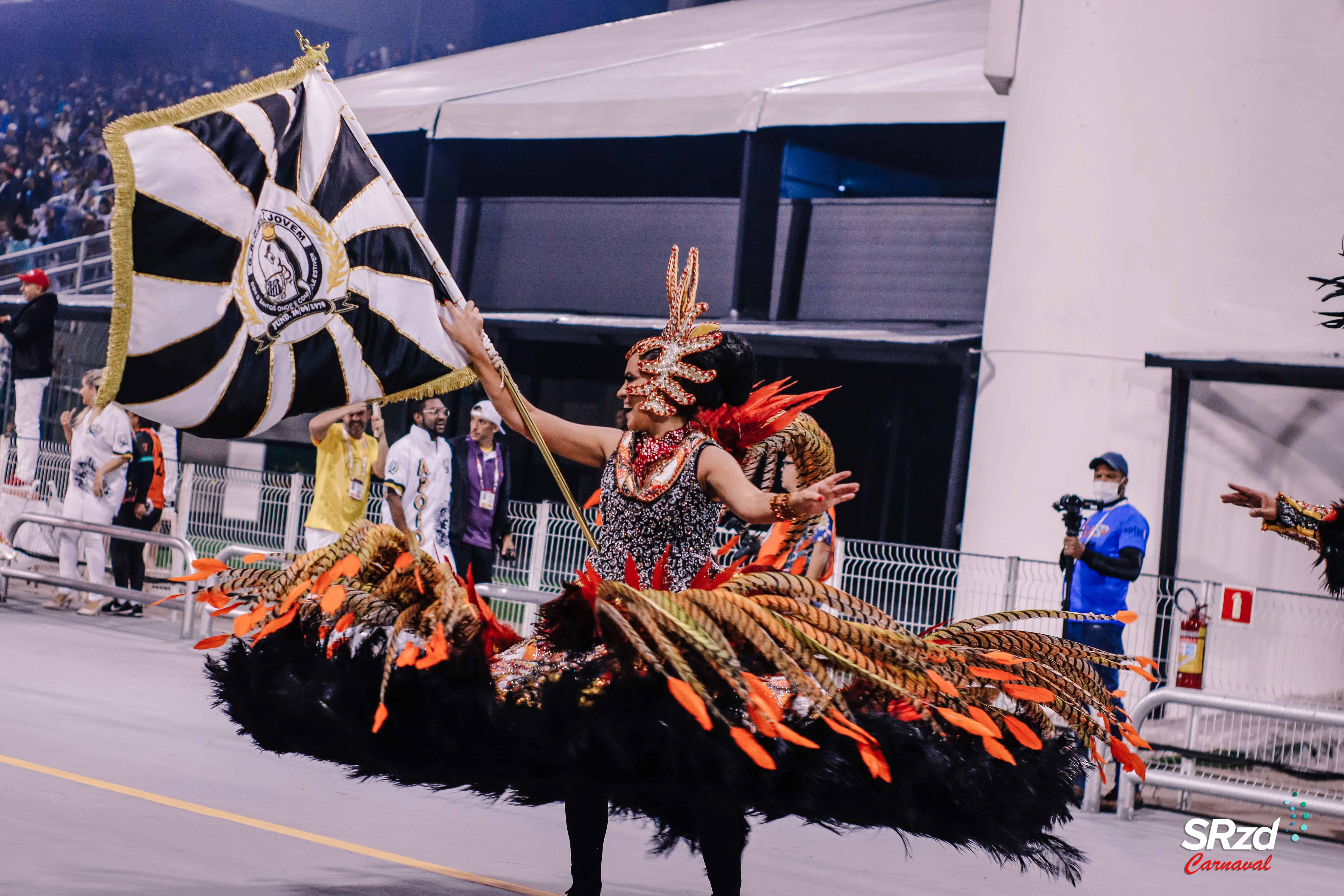 Desfile 2022 da Torcida Jovem. Foto: Bruno Giannelli/SRzd