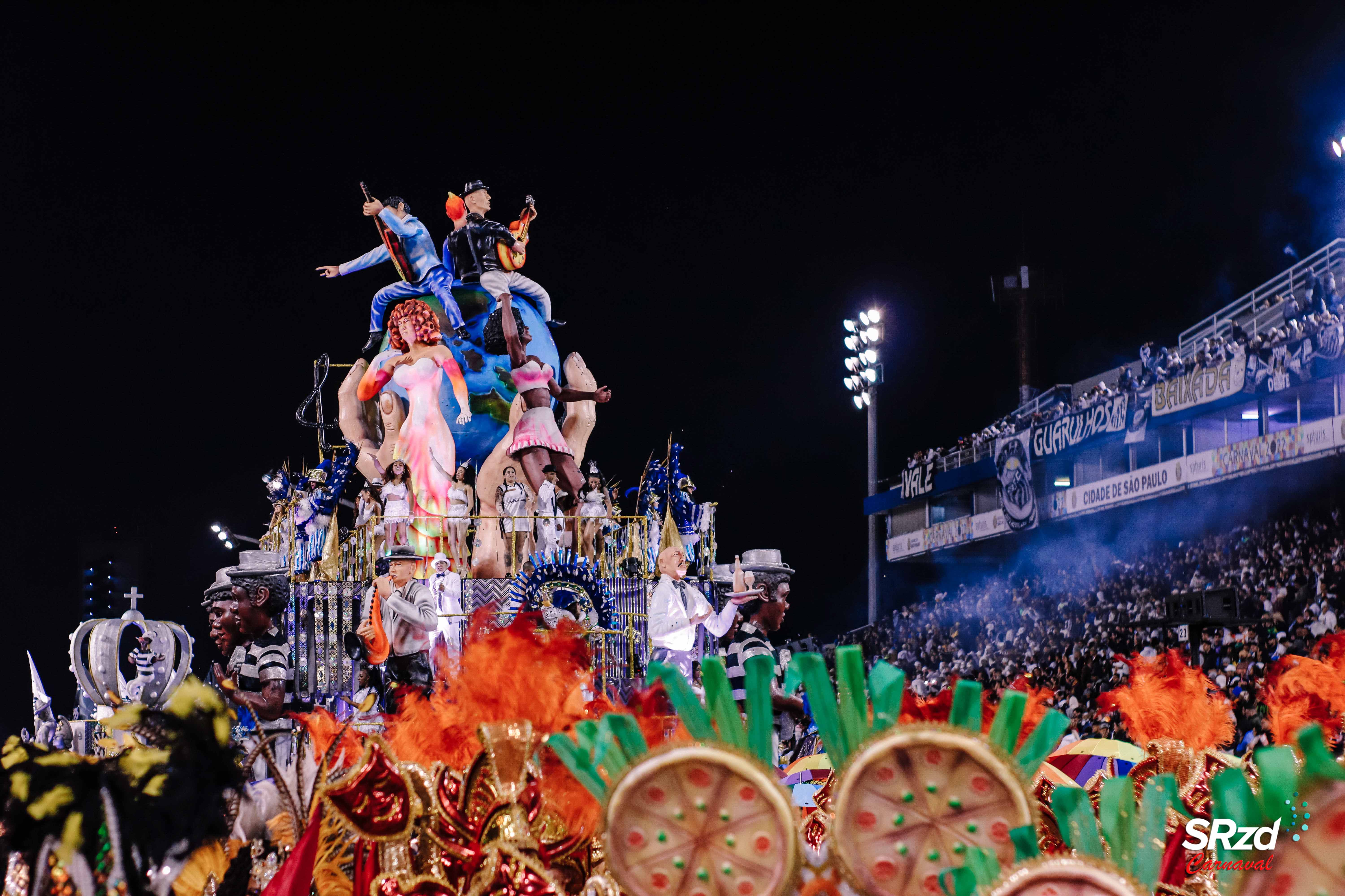 Desfile 2022 da Torcida Jovem. Foto: Bruno Giannelli/SRzd