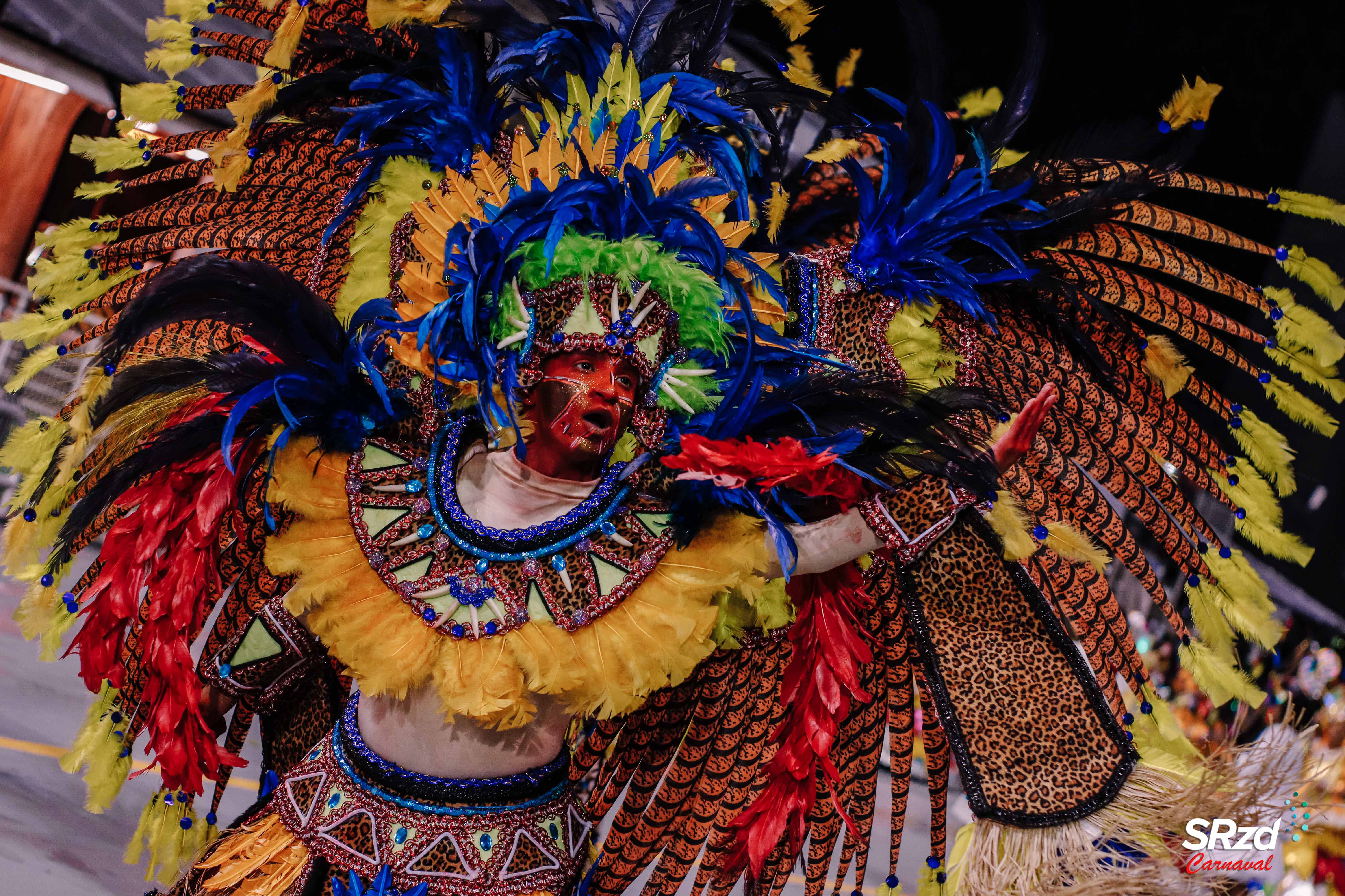 Desfile 2022 da Uirapuru da Mooca. Foto: Bruno Giannelli/SRzd