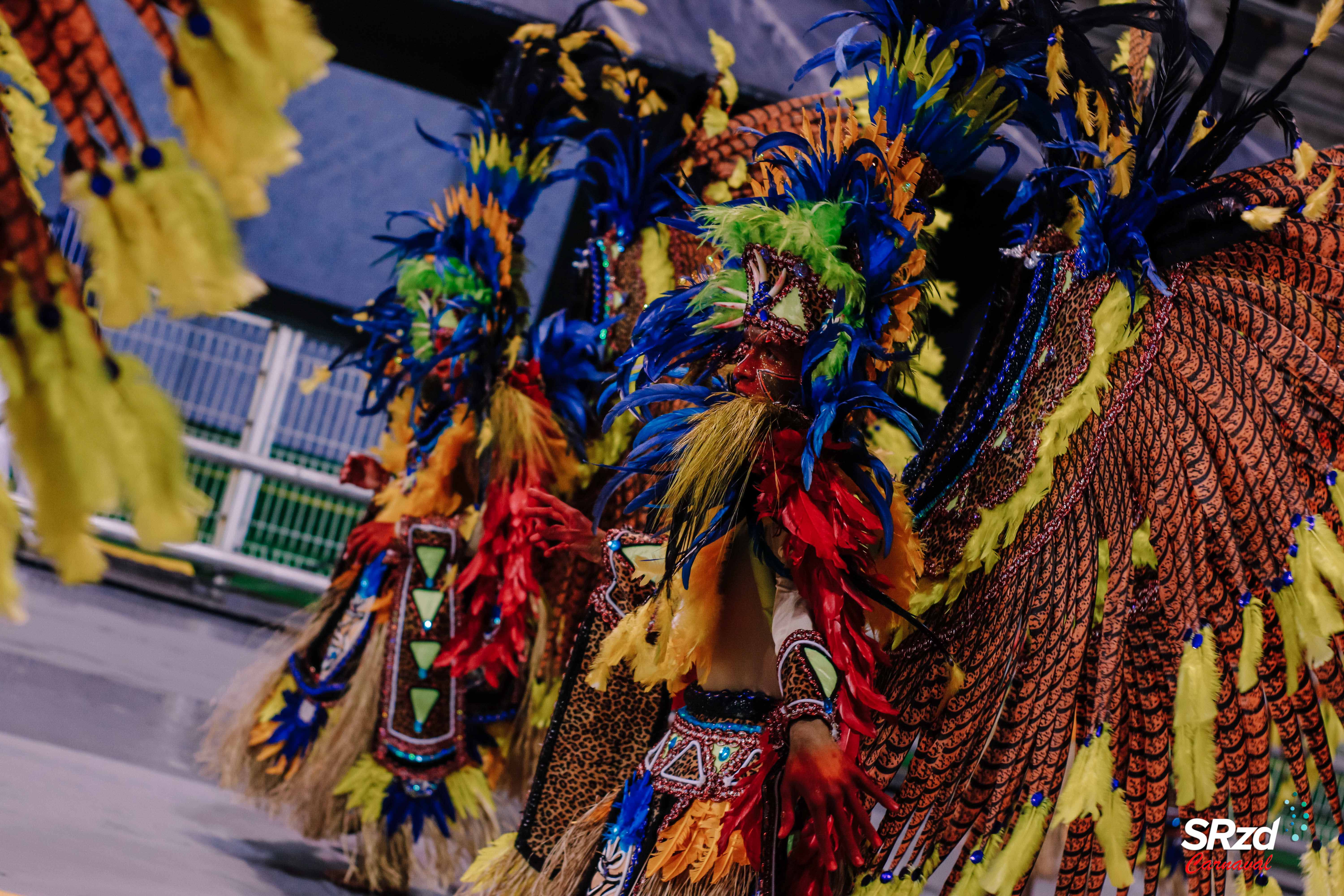 Desfile 2022 da Uirapuru da Mooca. Foto: Bruno Giannelli/SRzd