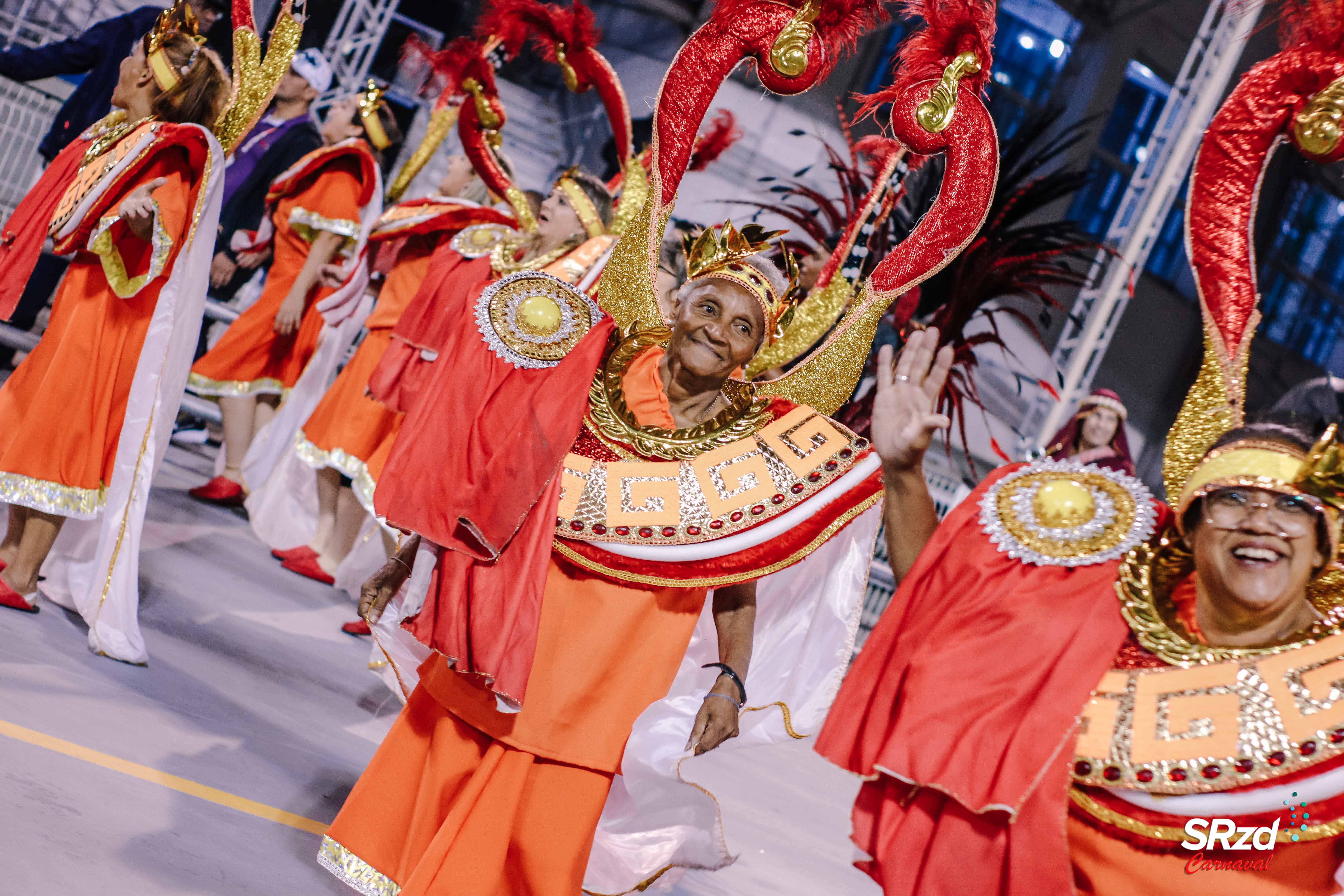 Desfile 2022 da Unidos de Santa Bárbara. Foto: Bruno Giannelli/SRzd