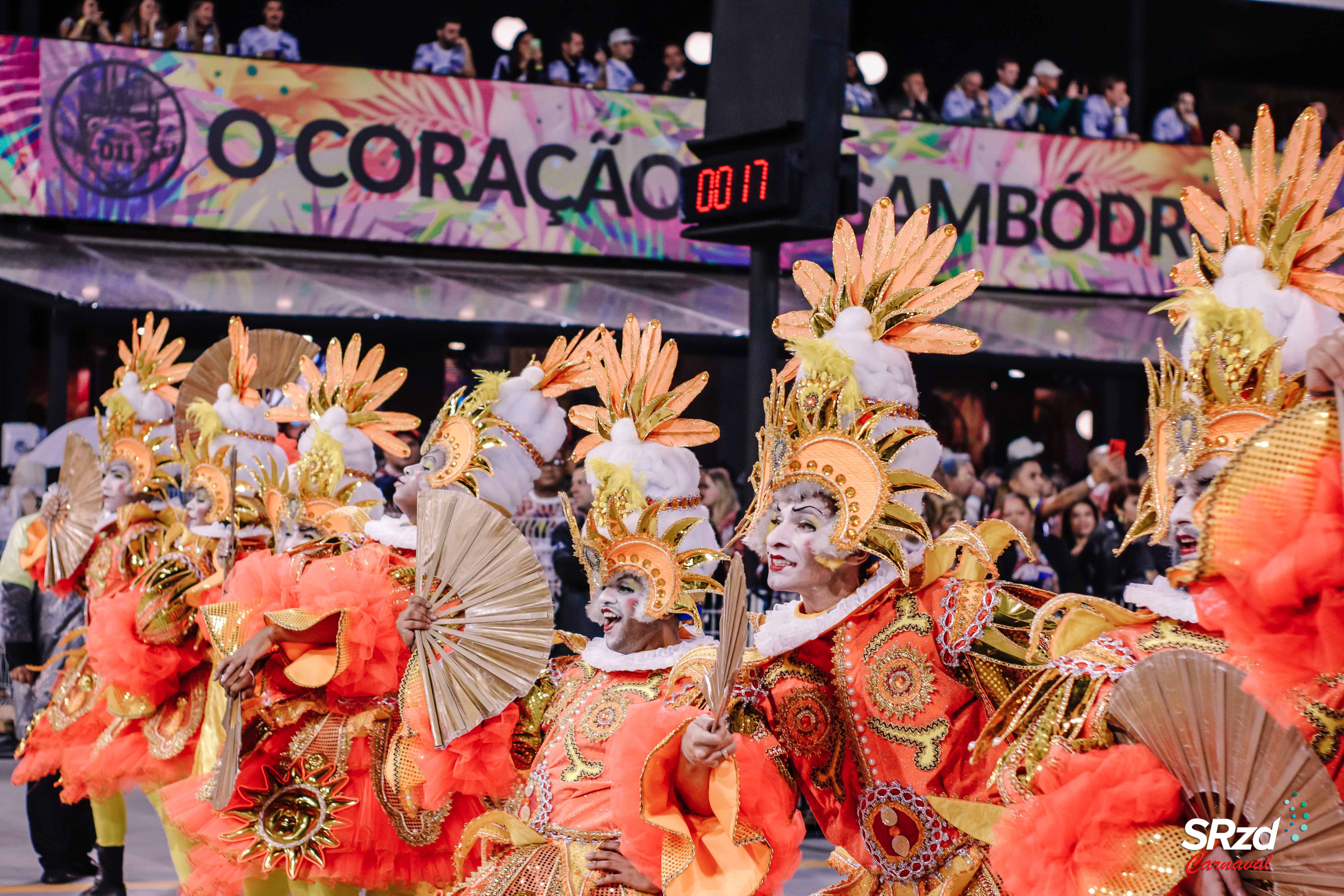 Desfile 2022 da Unidos de Santa Bárbara. Foto: Bruno Giannelli/SRzd