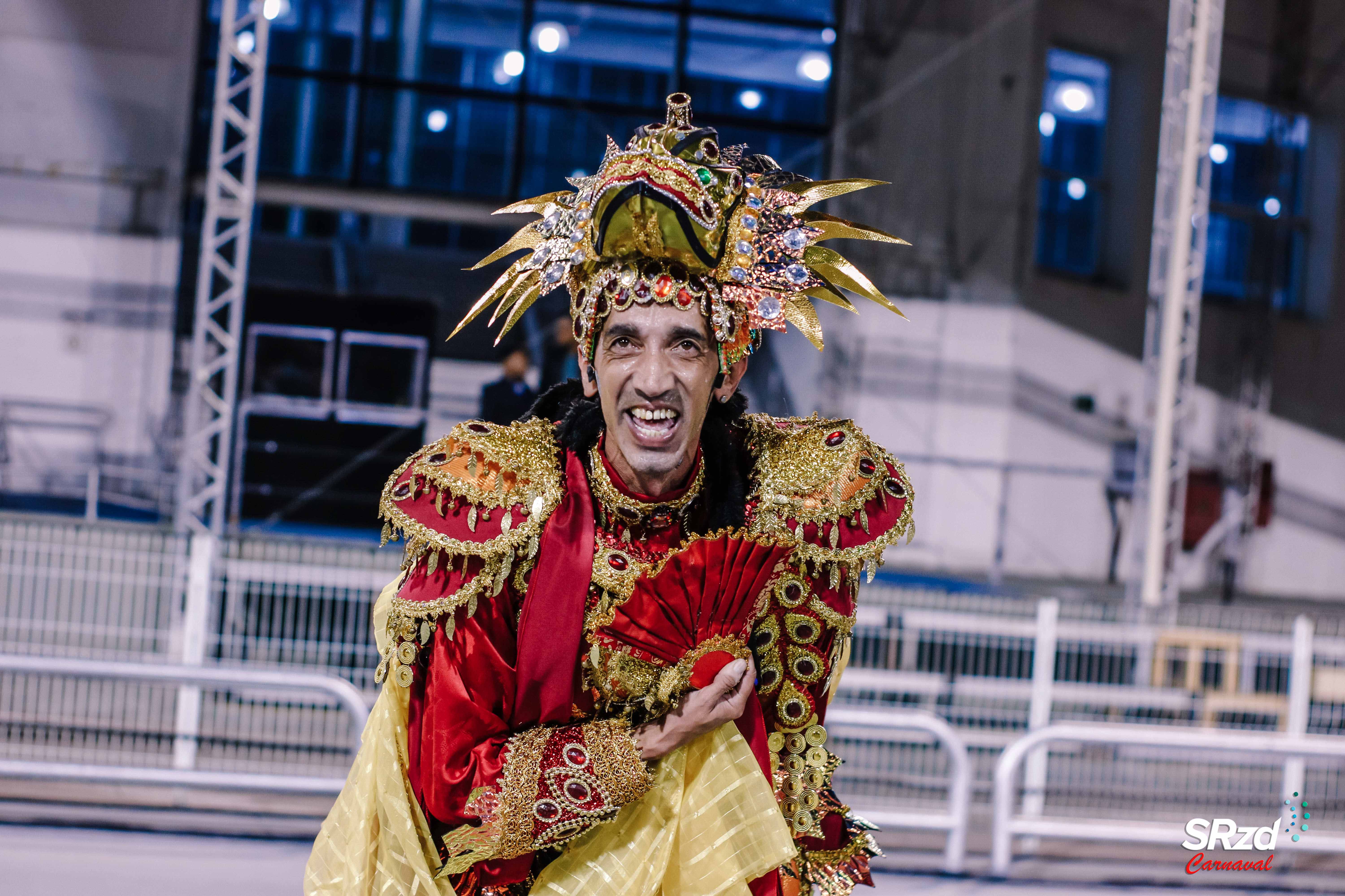 Desfile 2022 da Unidos de Santa Bárbara. Foto: Bruno Giannelli/SRzd