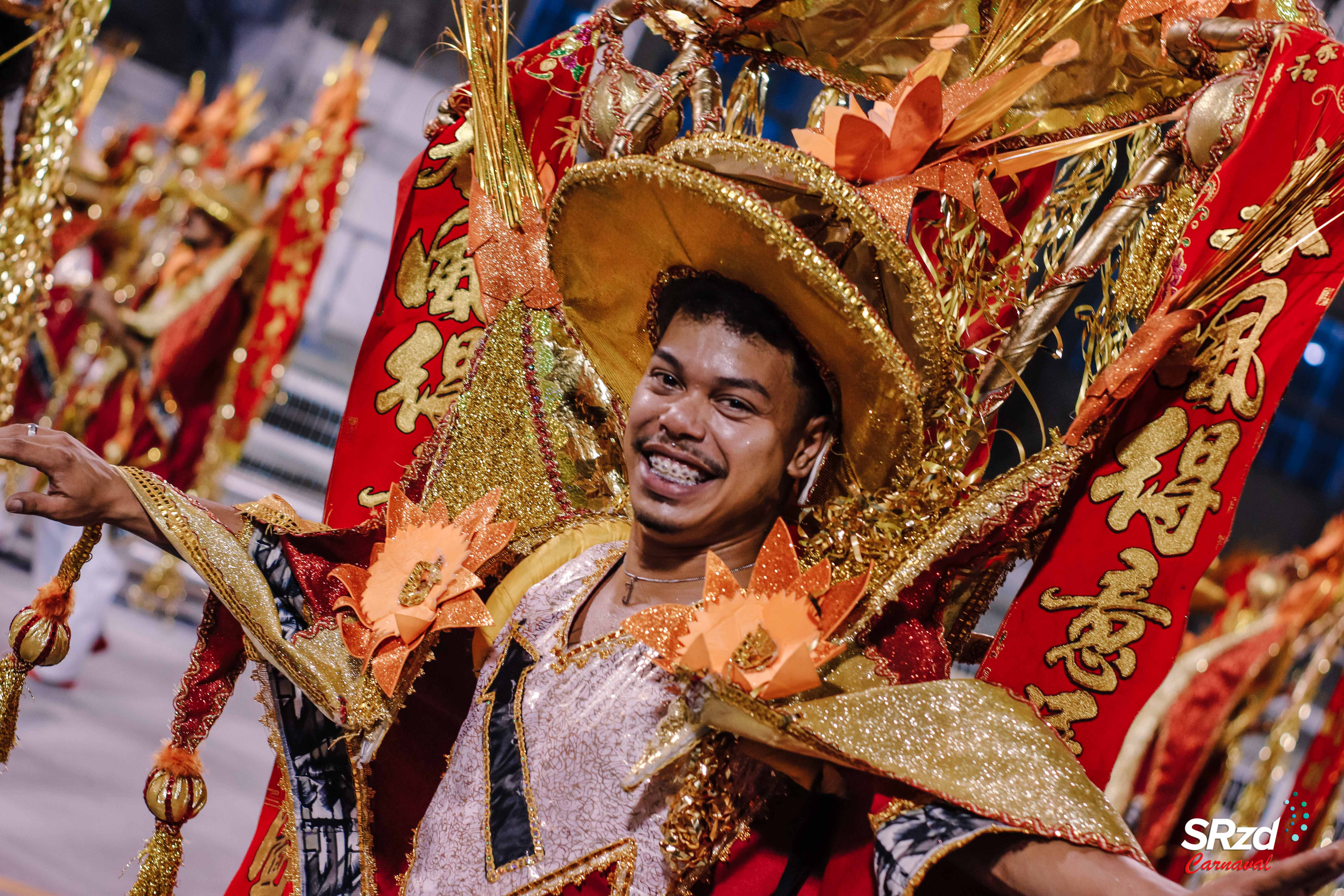 Desfile 2022 da Unidos de Santa Bárbara. Foto: Bruno Giannelli/SRzd