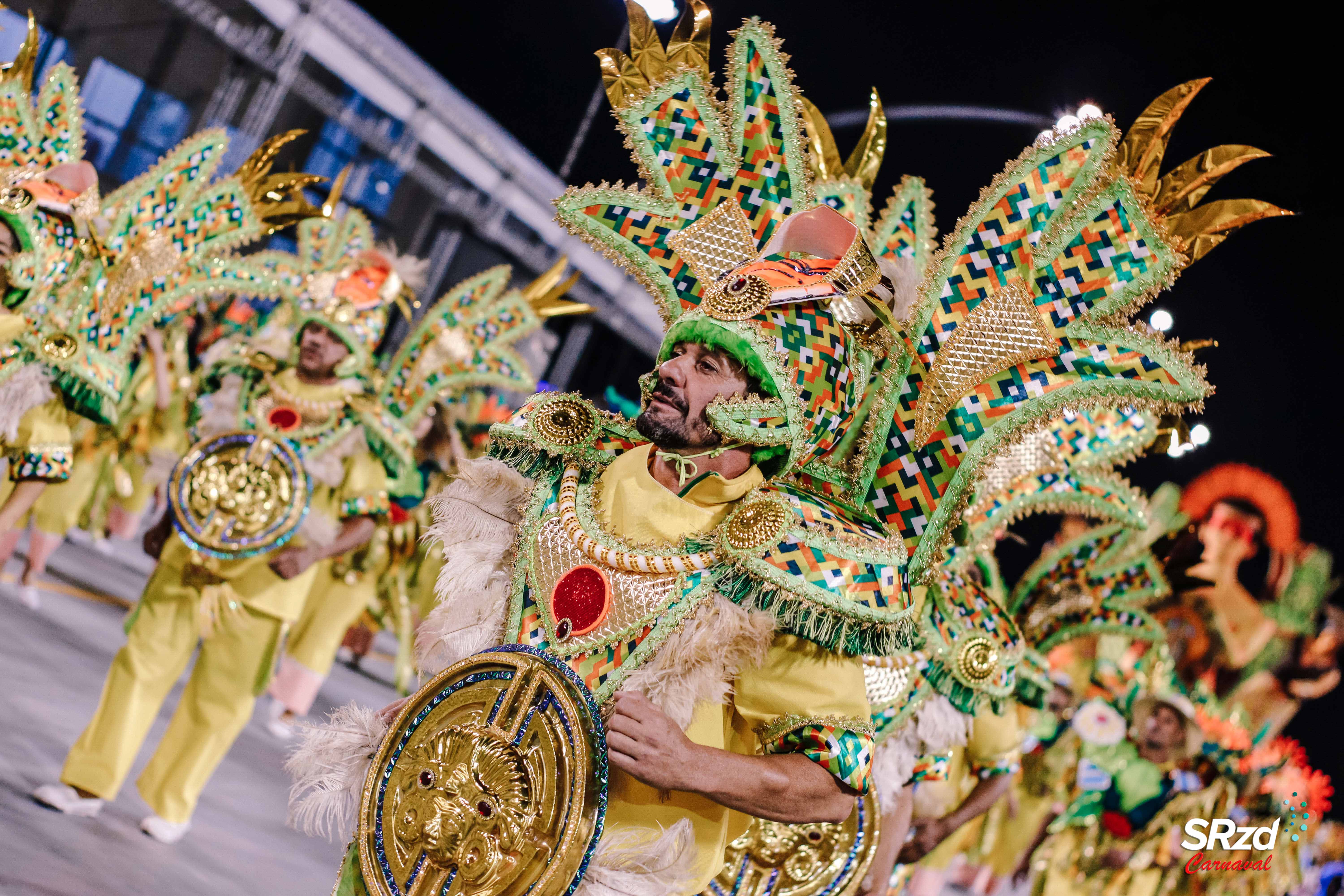 Desfile 2022 da Unidos de Santa Bárbara. Foto: Bruno Giannelli/SRzd