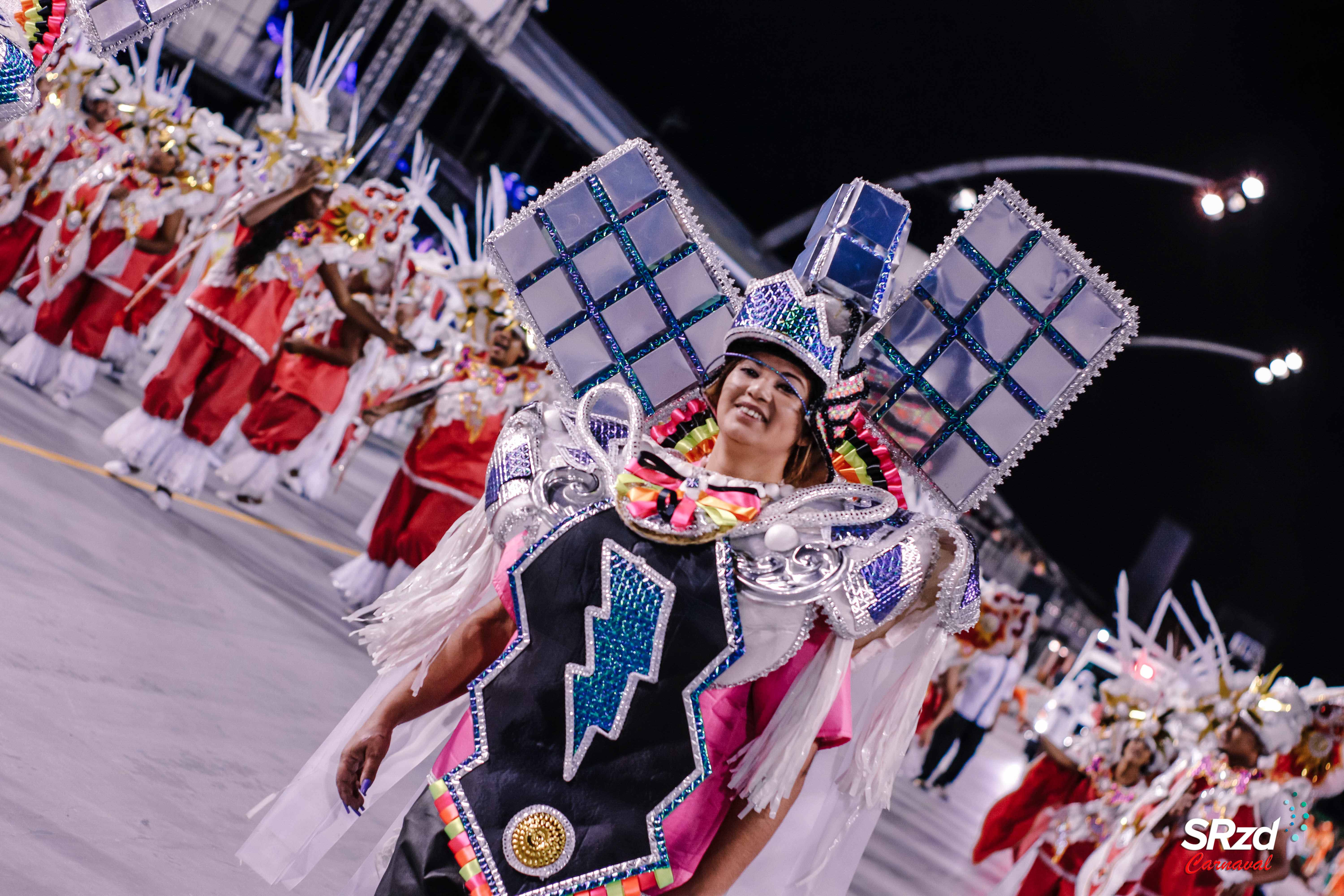 Desfile 2022 da Unidos de Santa Bárbara. Foto: Bruno Giannelli/SRzd