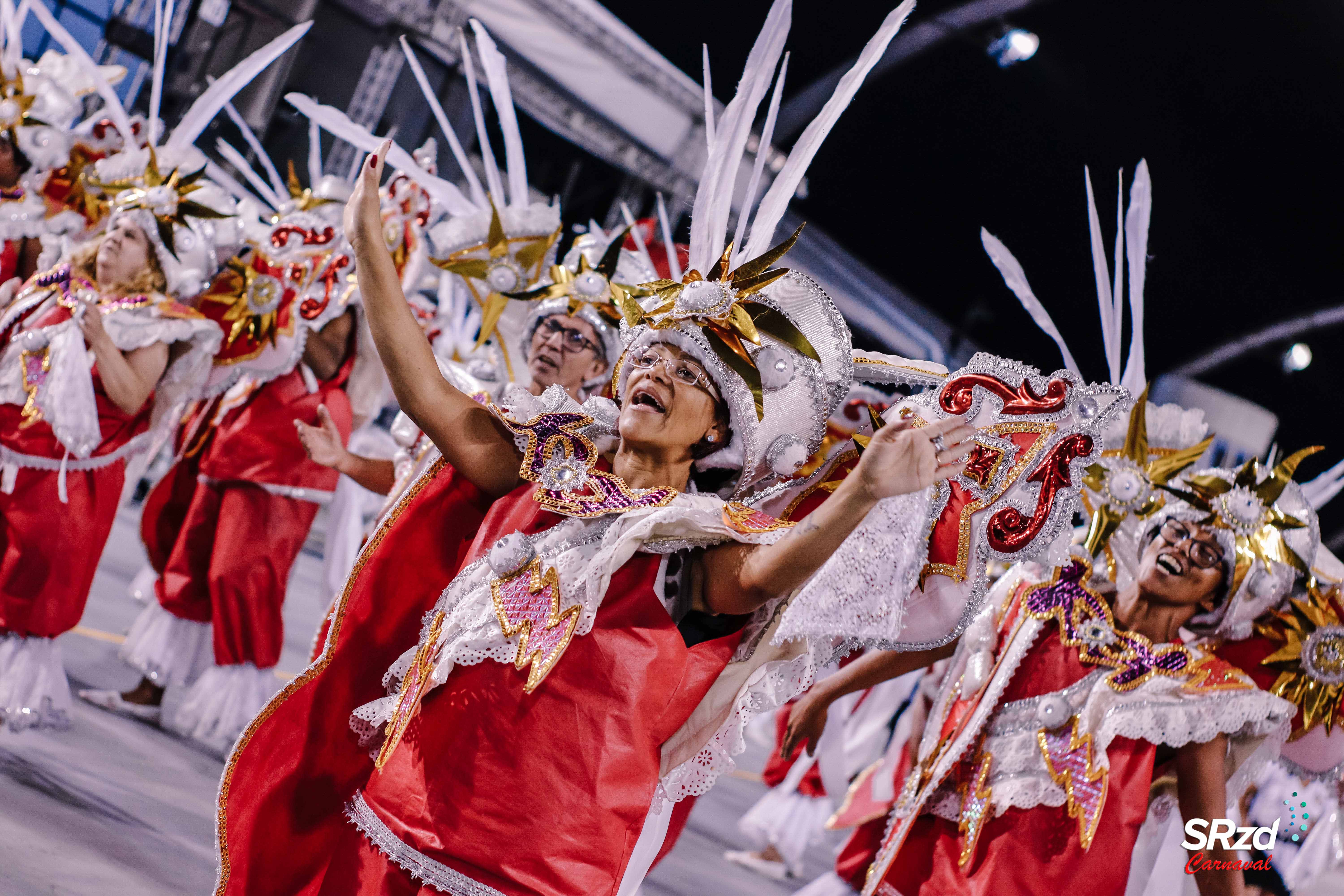 Desfile 2022 da Unidos de Santa Bárbara. Foto: Bruno Giannelli/SRzd