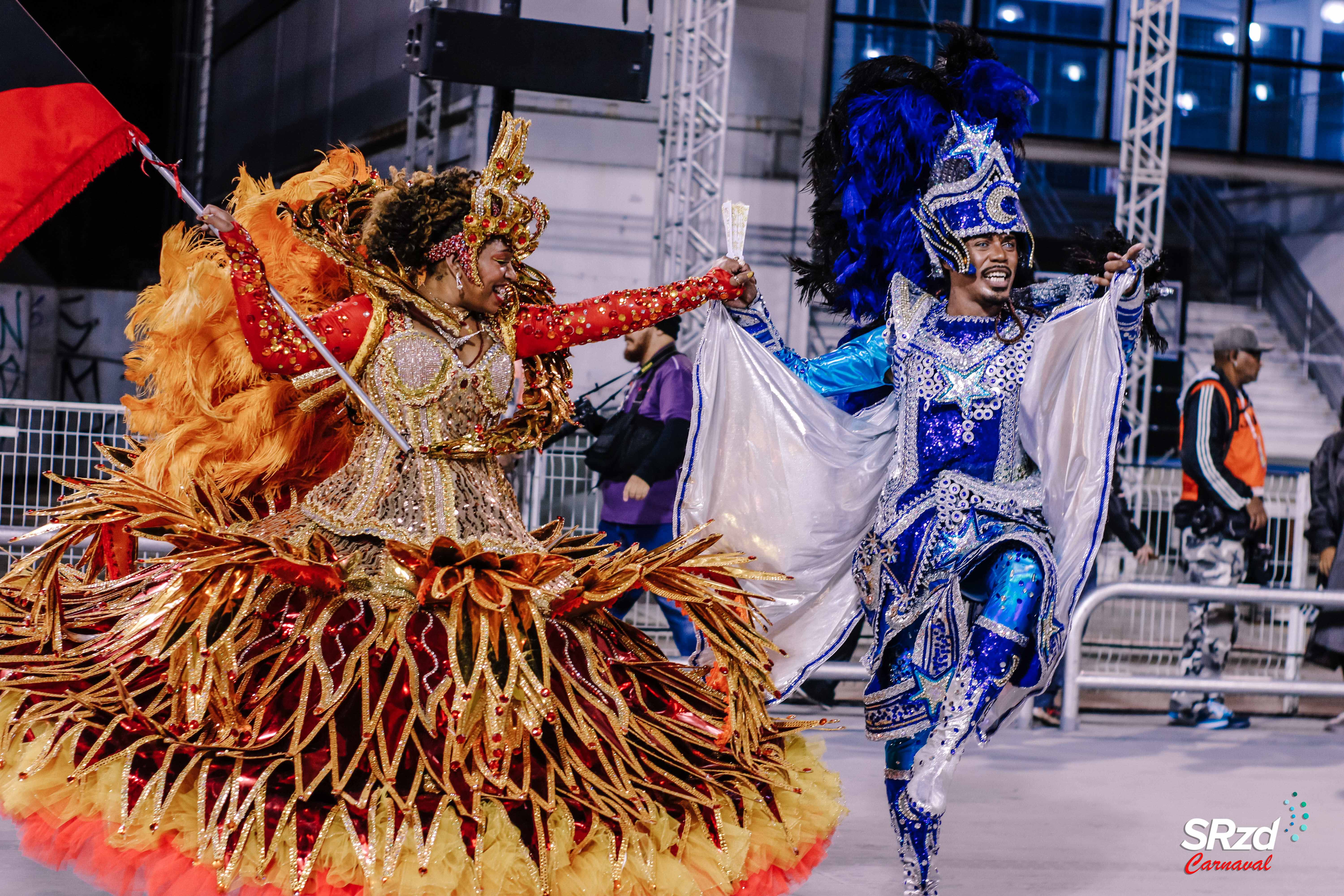 Desfile 2022 da Unidos de Santa Bárbara. Foto: Bruno Giannelli/SRzd