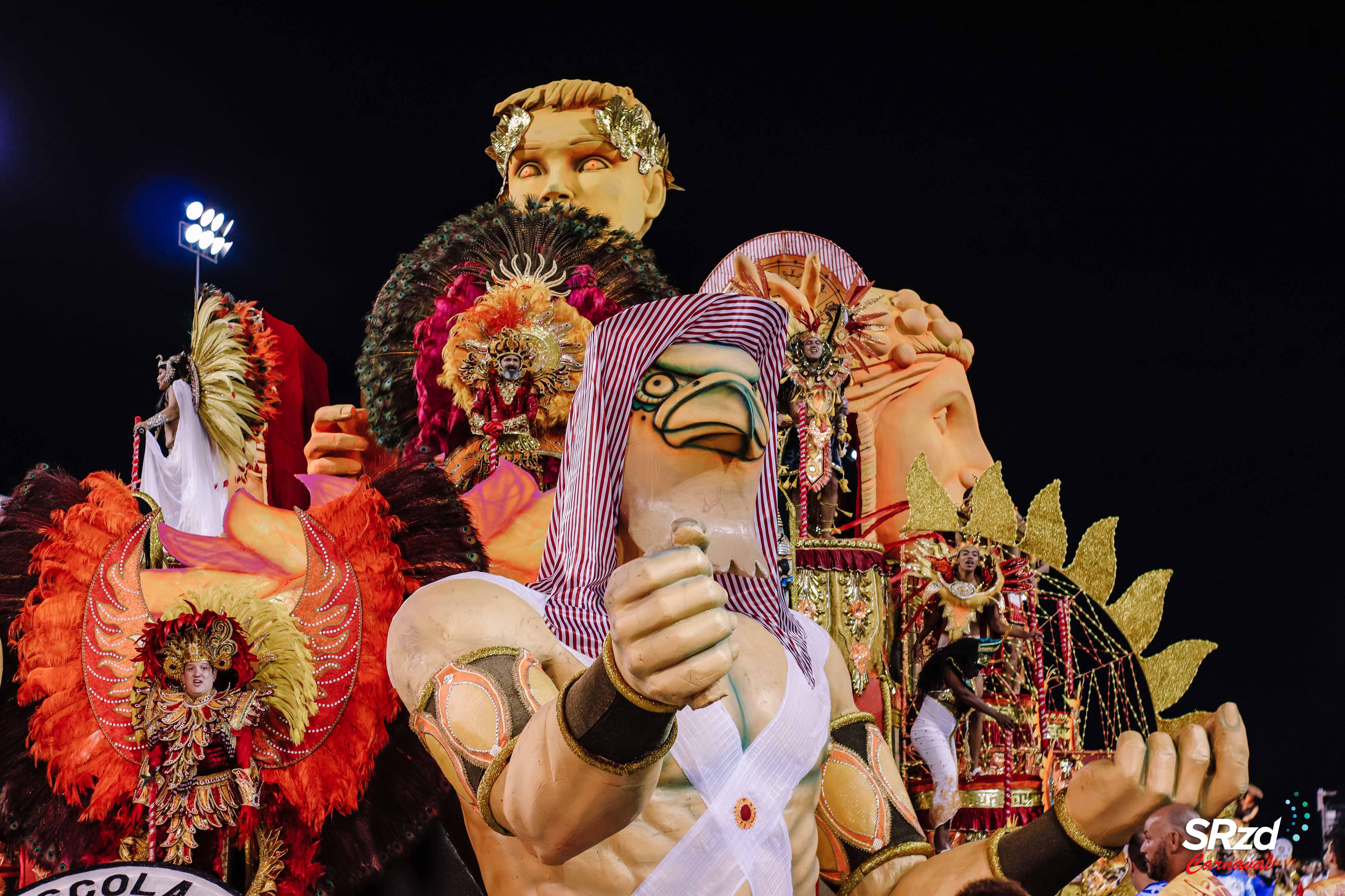 Desfile 2022 da Unidos de Santa Bárbara. Foto: Bruno Giannelli/SRzd