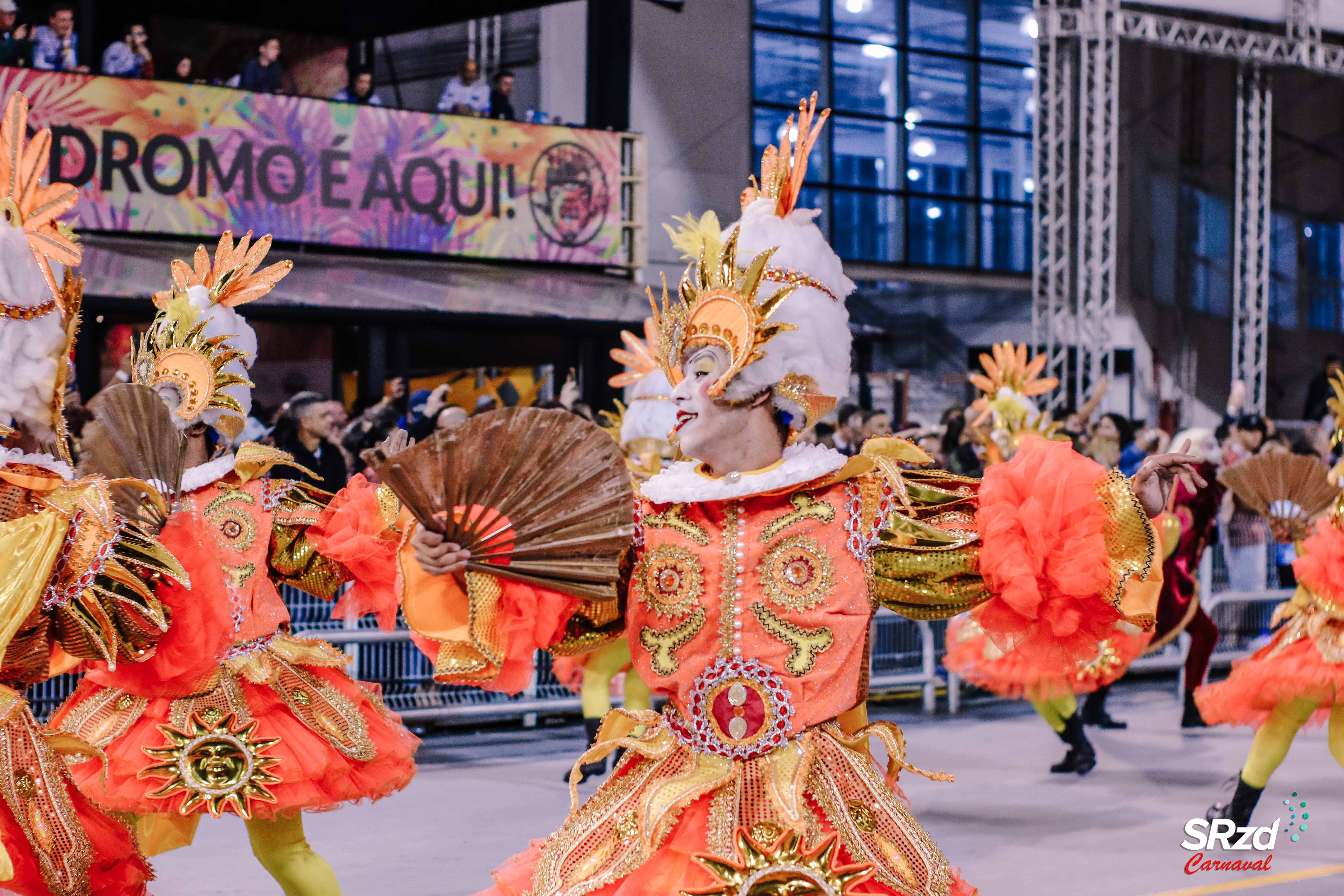 Desfile 2022 da Unidos de Santa Bárbara. Foto: Bruno Giannelli/SRzd