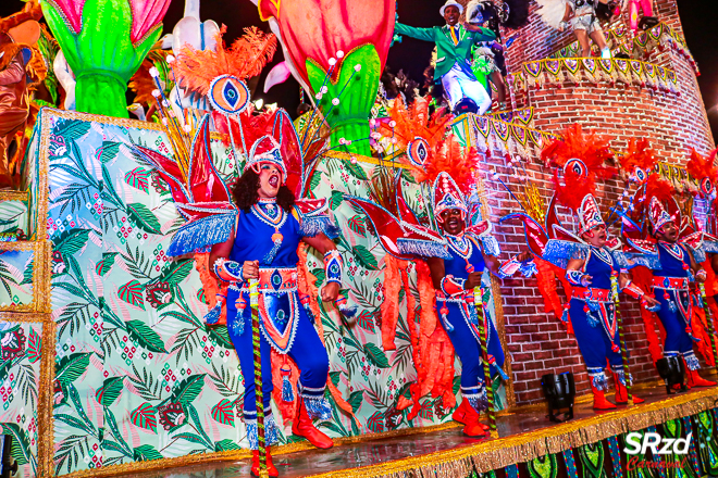 Desfile 2022 da Unidos do Peruche. Foto: Cesar R. Santos/SRzd