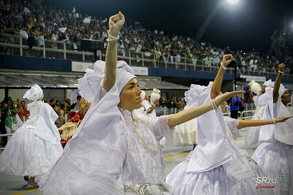 Desfile 2022 da Mancha Verde, escola que vai encerrar o Desfile das Campeãs. Foto: Fausto D’Império/SRzd