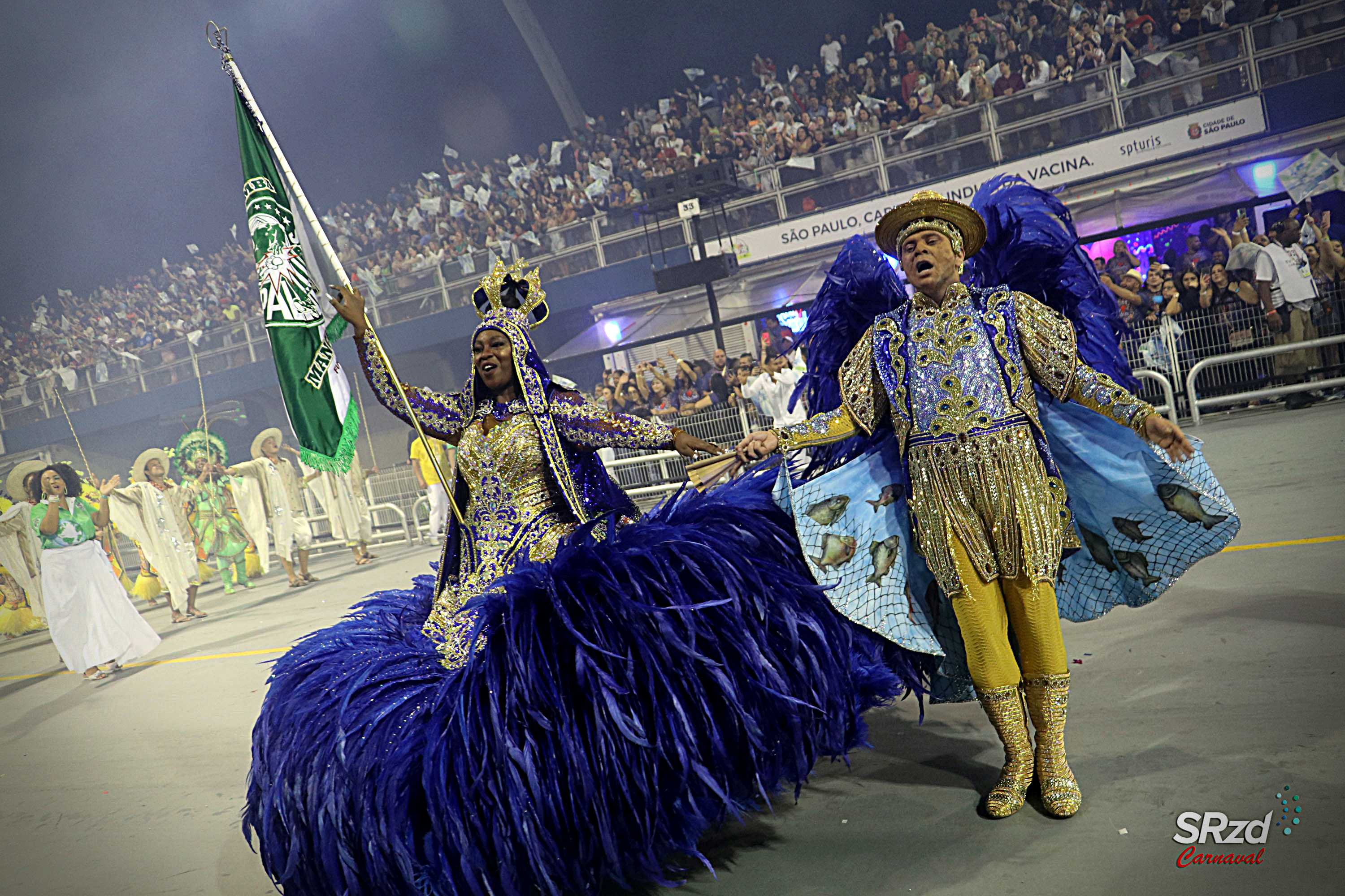 Campeão, casal da Mancha Verde celebra parceria e chance de ganhar troféu do SRzd