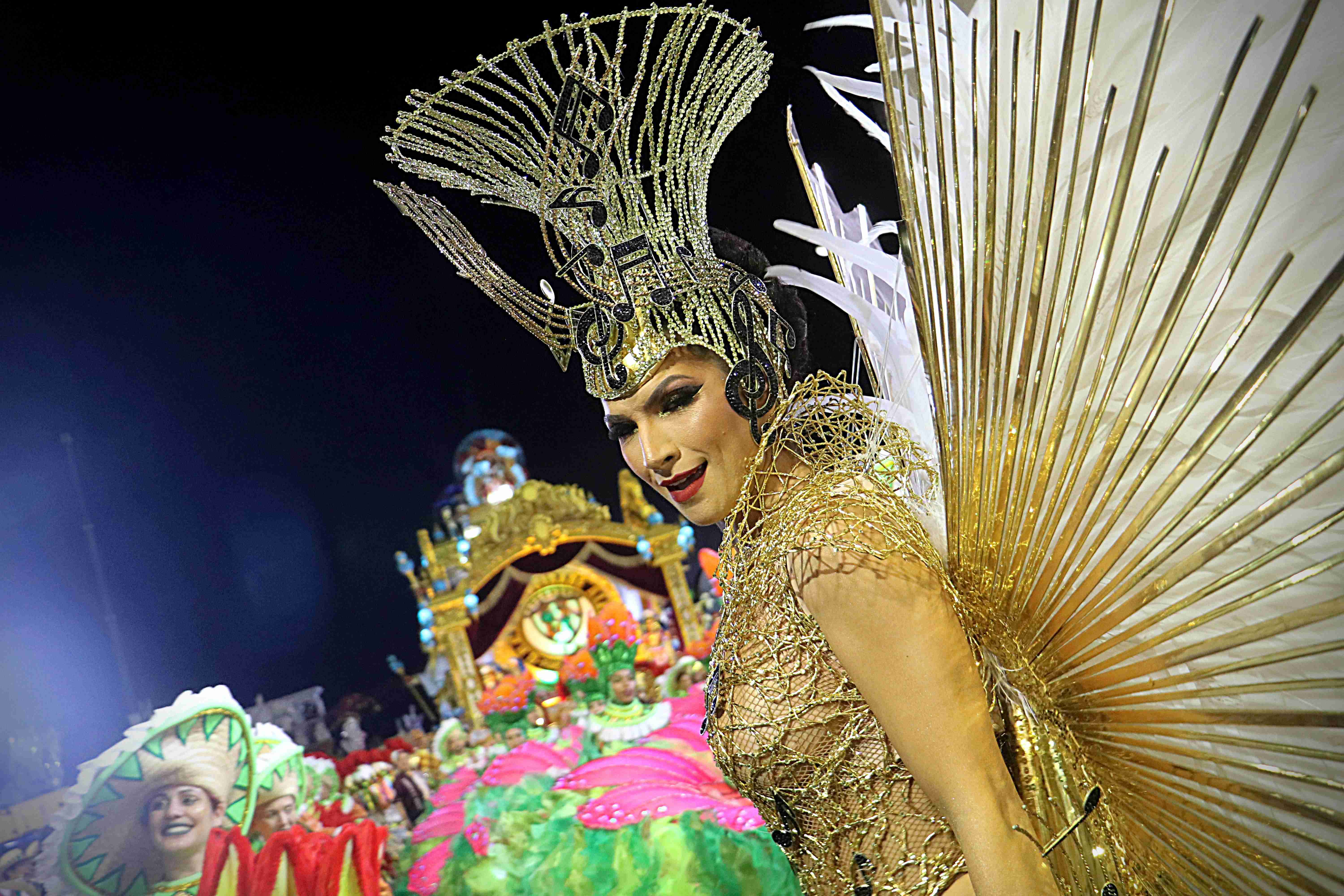 Desfile 2022 da Mocidade Alegre. Foto: Fausto D’Império/SRzd