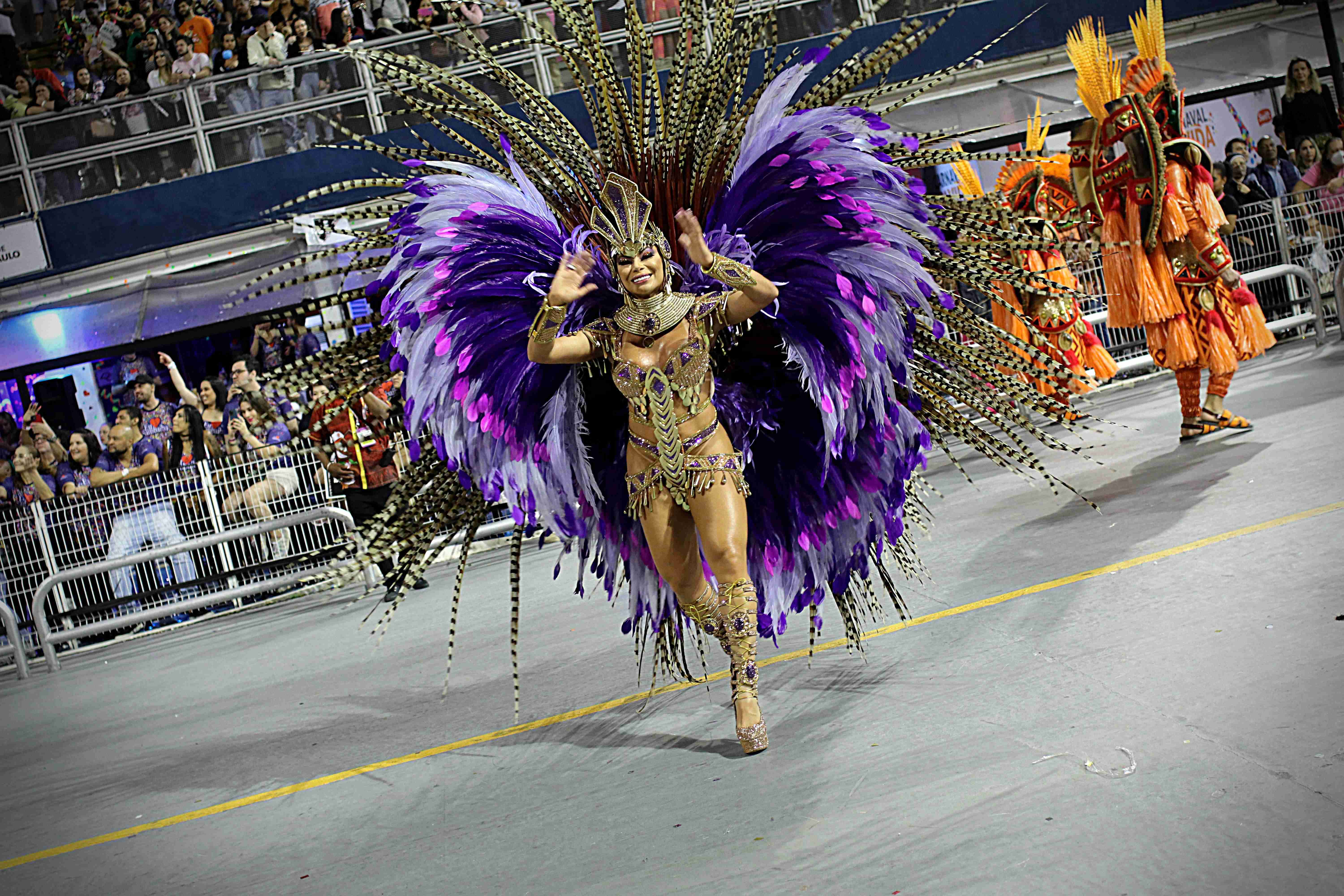 Desfile 2022 da Mocidade Alegre. Foto: Fausto D’Império/SRzd