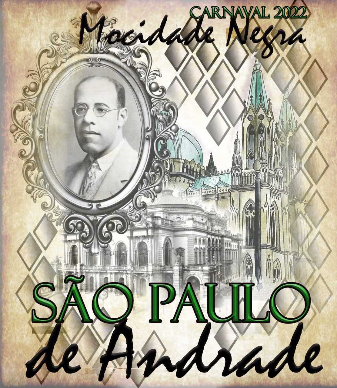 Mocidade Negra lança enredo 2022 em homenagem a São Paulo