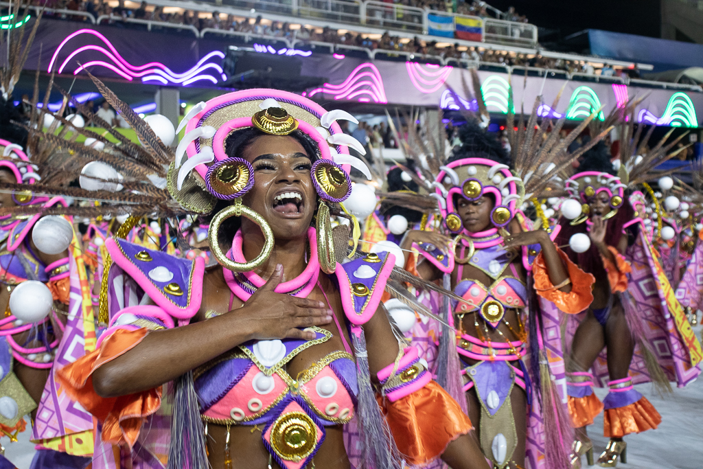 ‘Àyàn, o Espírito dos Tambores’ é o enredo da Cubango para o Carnaval 2025