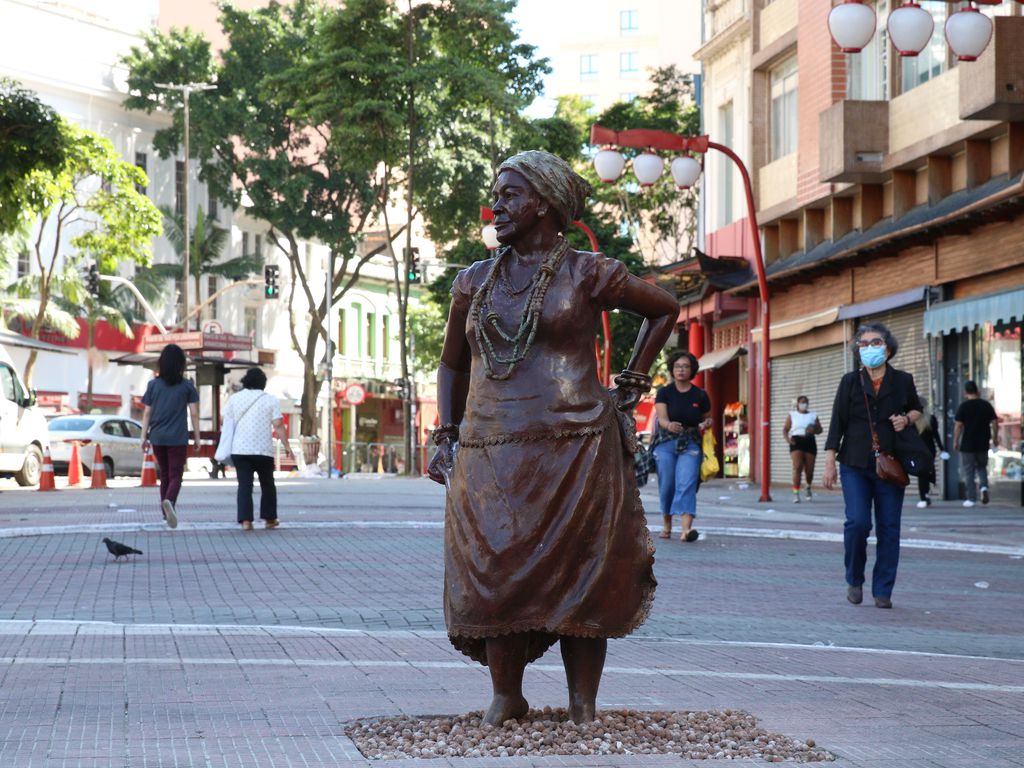 Fundadora da Lavapés, Madrinha Eunice ganha estátua em São Paulo
