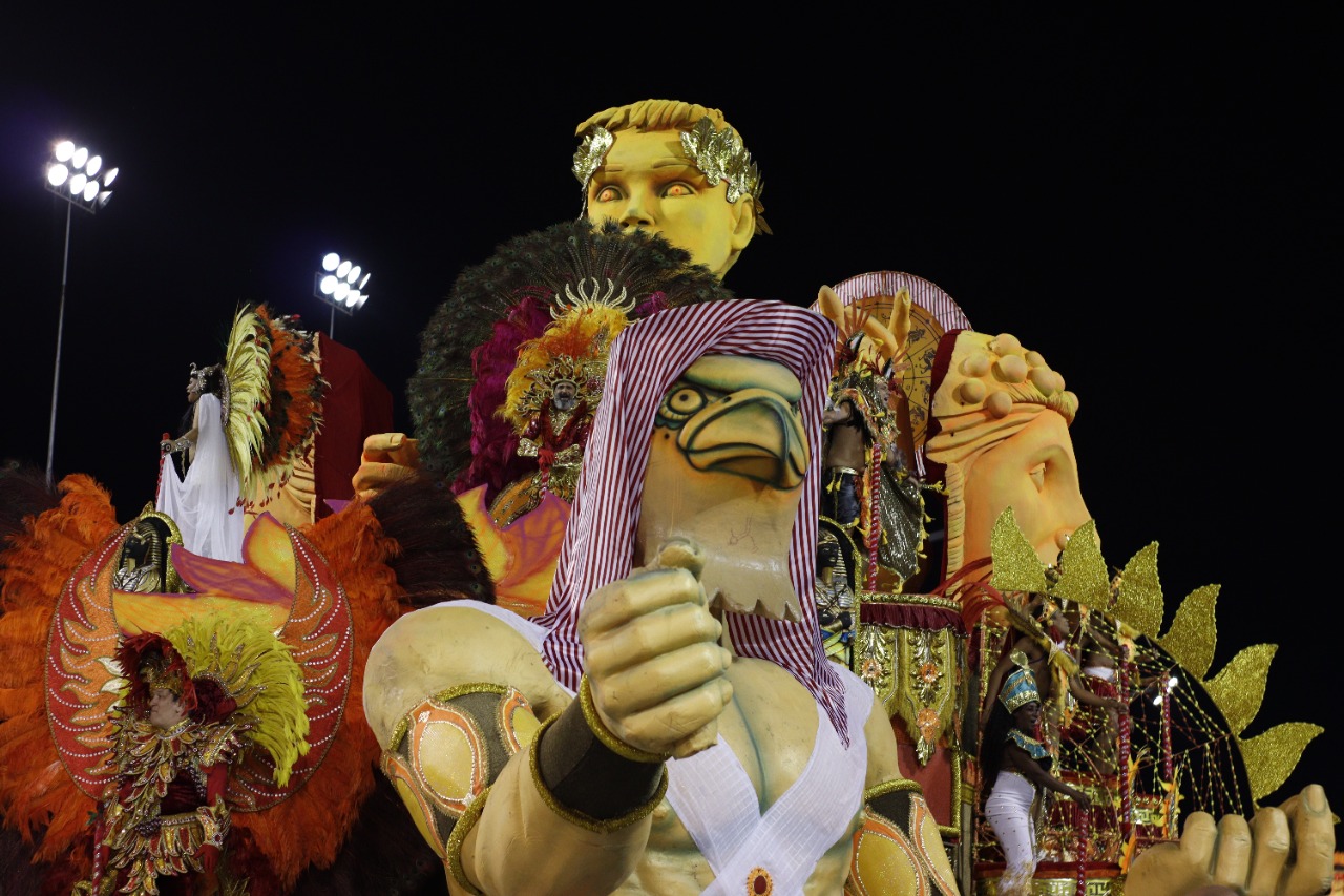 Desfile 2022 da Unidos de Santa Bárbara. Foto: Bruno Giannelli/SRzd