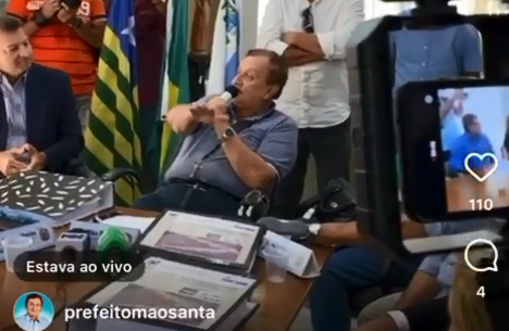 Ex-senador Mão Santa chama governadora do Piauí de macumbeira; assista