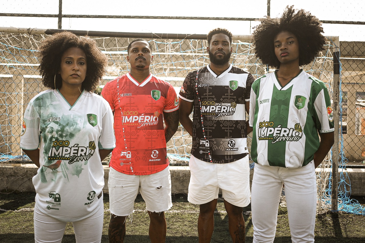 Império Serrano Esporte Clube apresenta novos uniformes