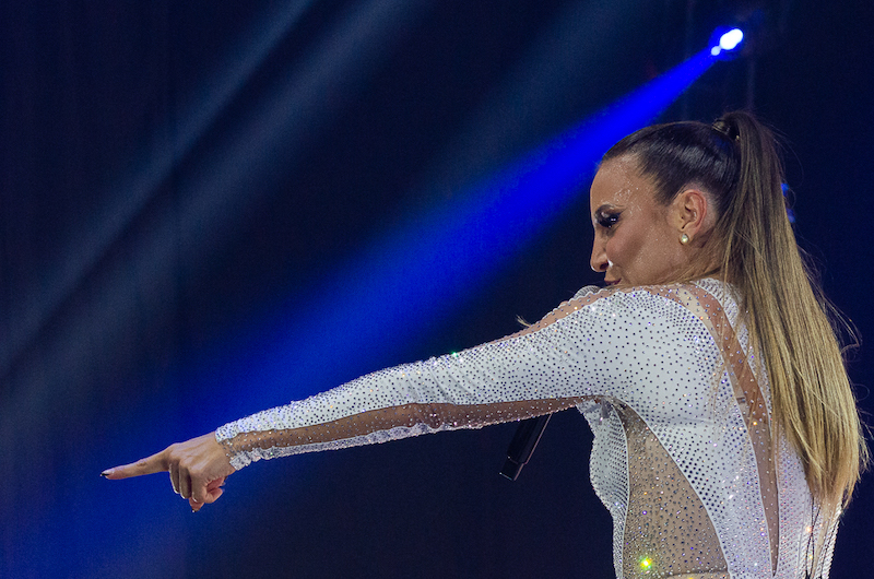 Show da Ivete Sangalo na Jeunesse Arena, no Rio. Foto: Juliana Dias/SRzd