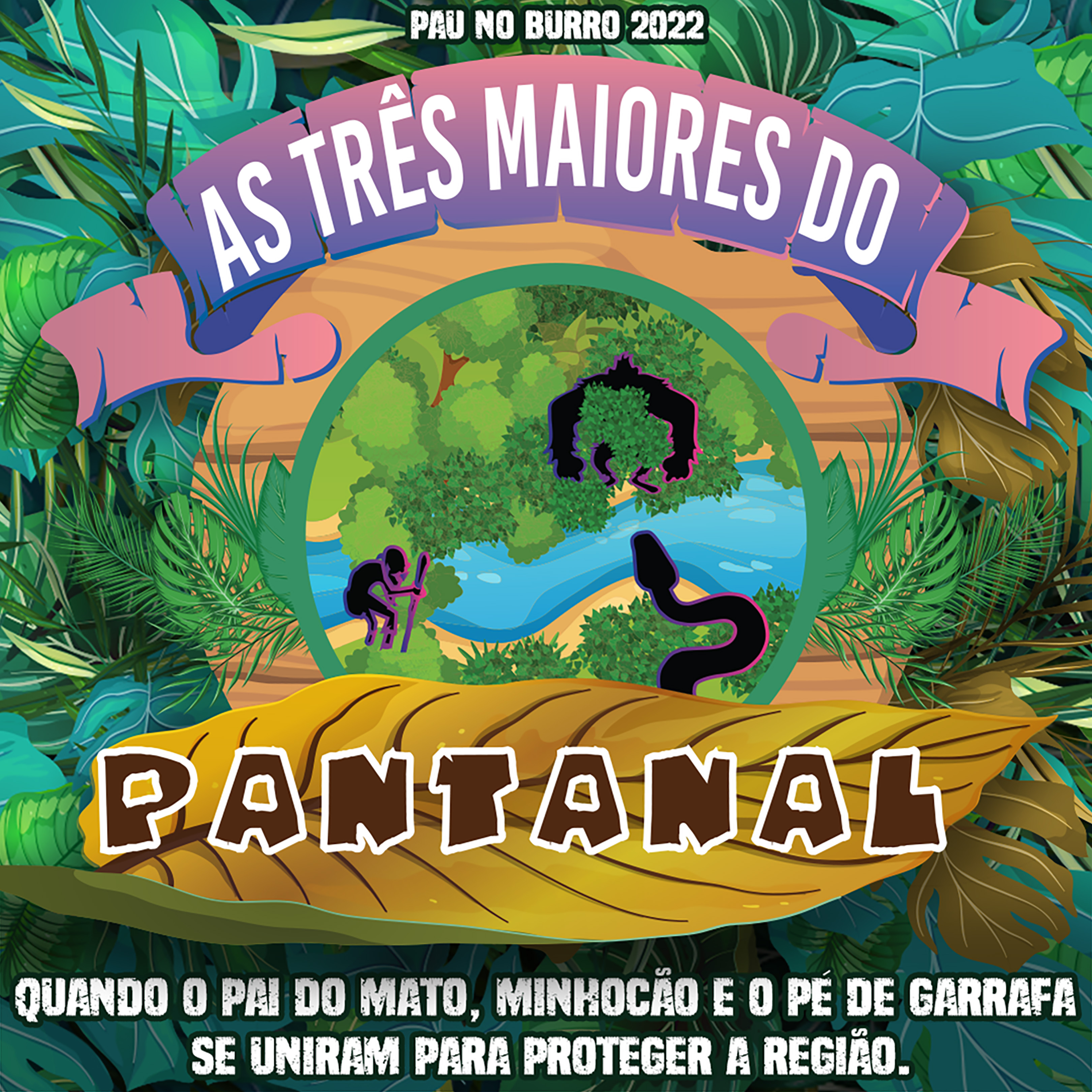 Pau no Burro cantará as três maiores do pantanal no Carnaval Virtual 2022