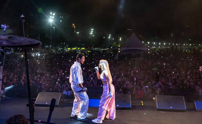 Shows de Majur, Xamã e Luísa Sonsa. Foto: Manu Mendes/ @manumendes_fotografia