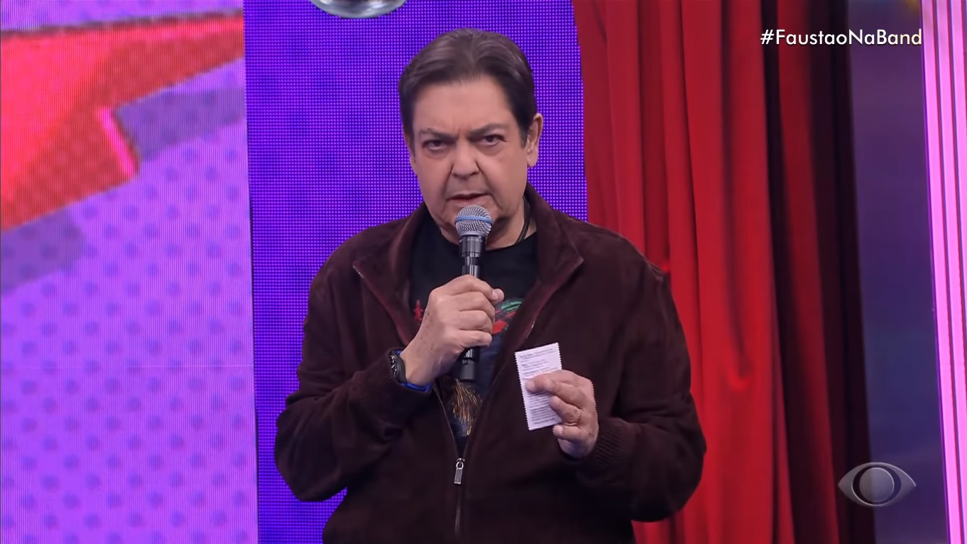 Crise? Faustão na Band demite funcionários e deixará de ser diário