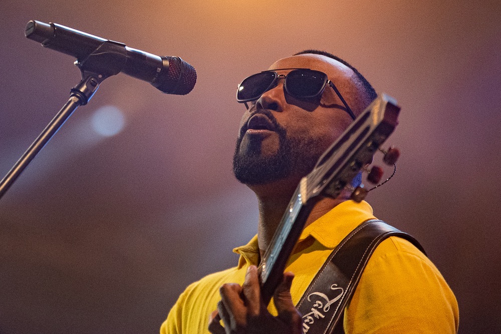 Show 'Irmãos', com Alexandre Pires e Seu Jorge. Foto: Juliana Dias